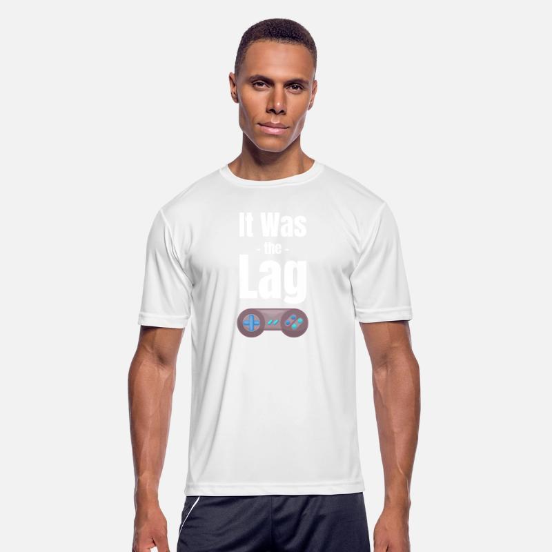 It Was The Lag Funny Video Gamer Enthusiasts