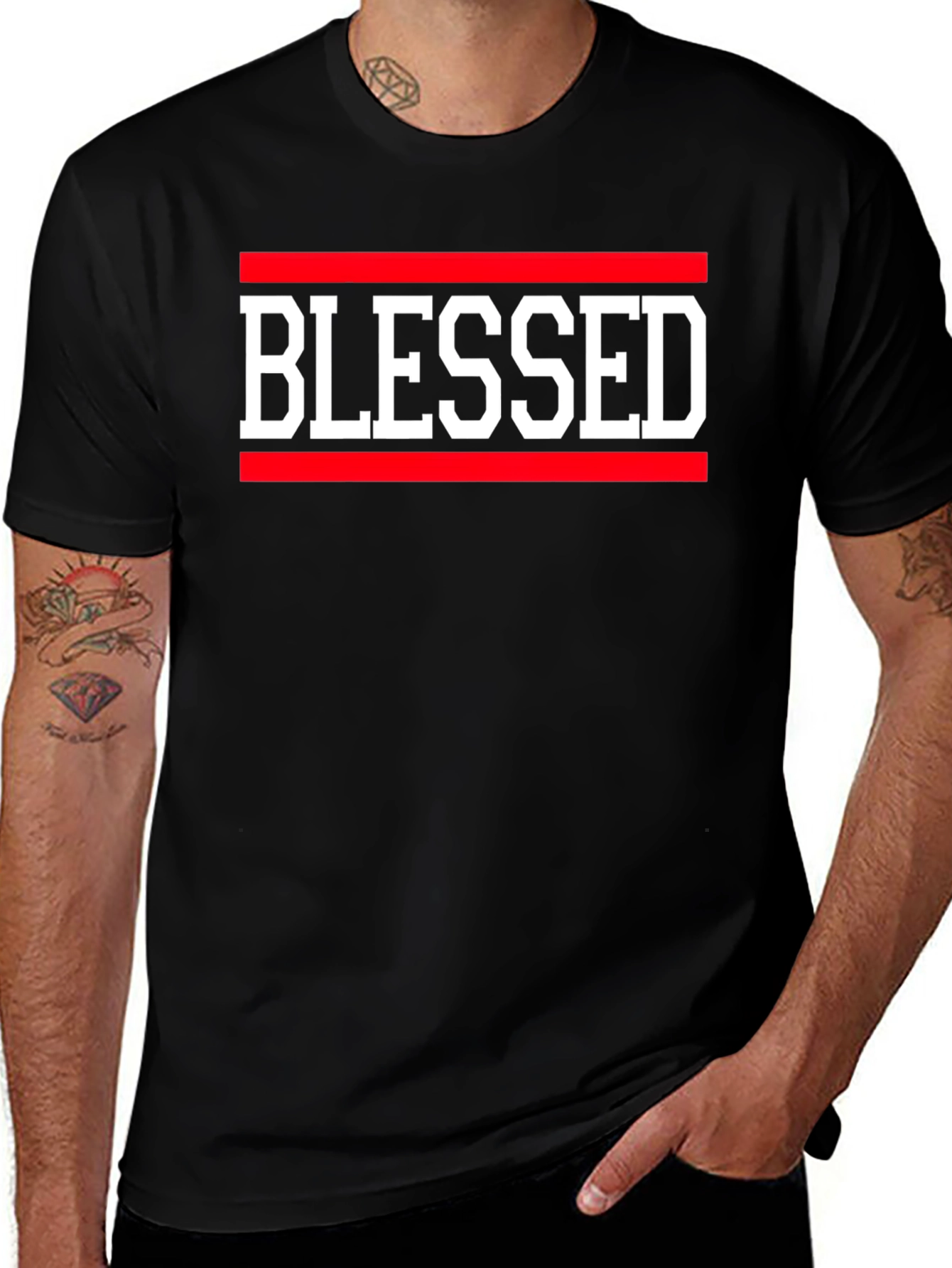 Blessed Graphic Tee - Black