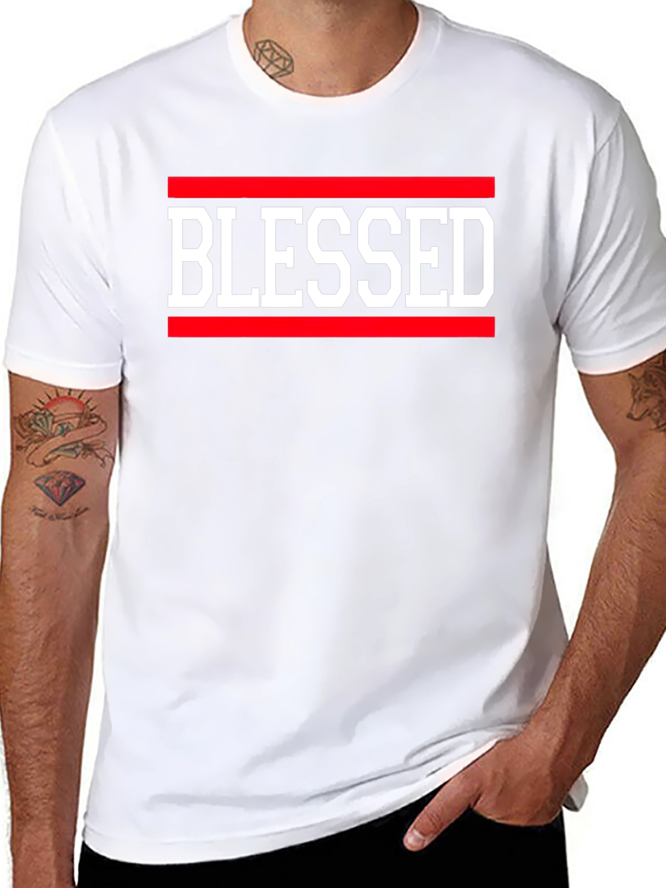 Blessed Graphic Tee - Black