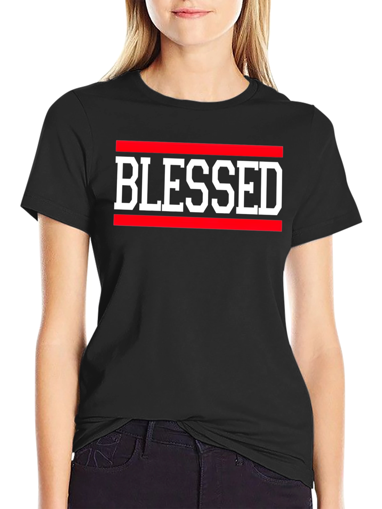 Blessed Graphic Tee - Black