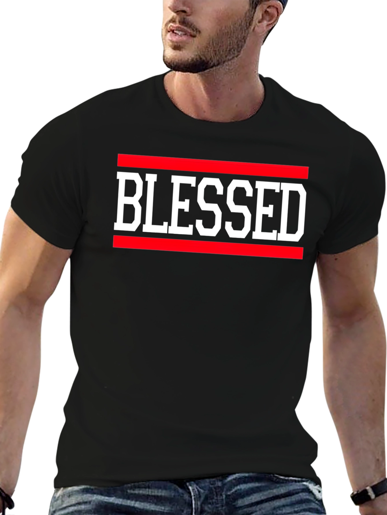 Blessed Graphic Tee - Black