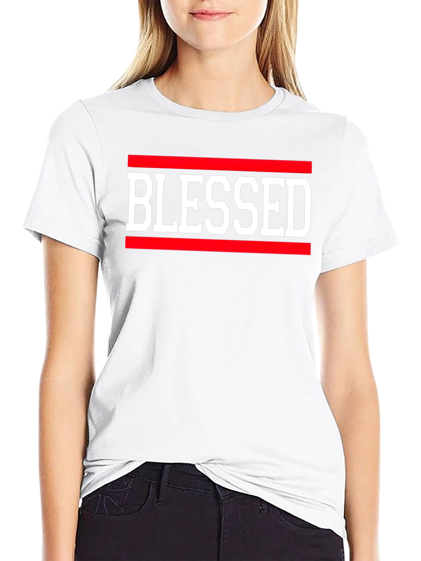 Blessed Graphic Tee - Black