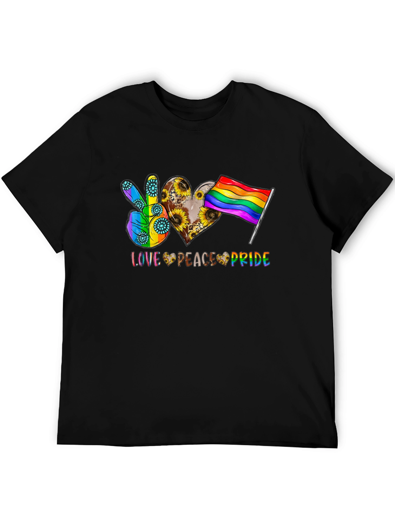 Love Peace Pride Graphic Tee