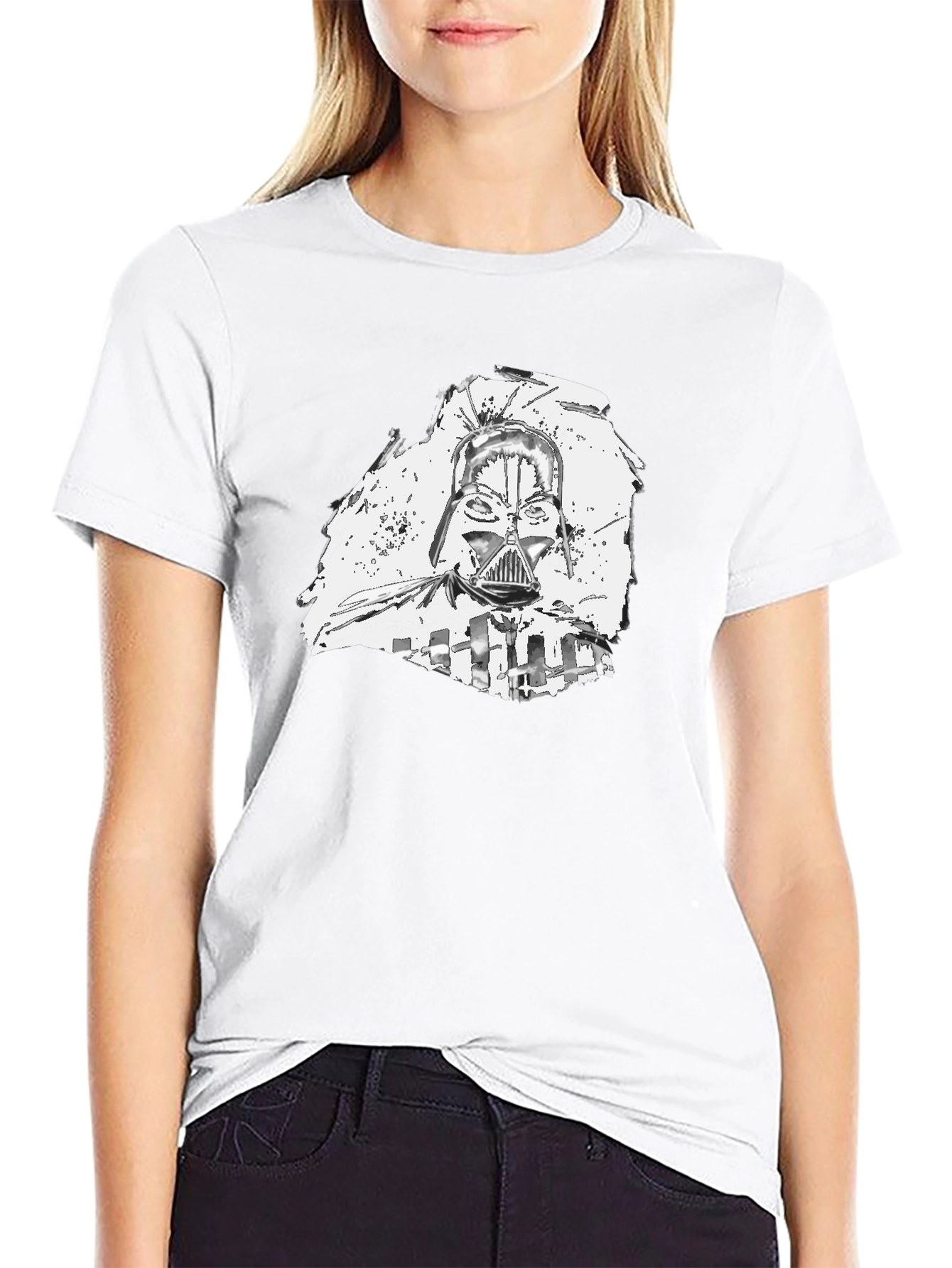 Darth Vader Graphic Tee - Black