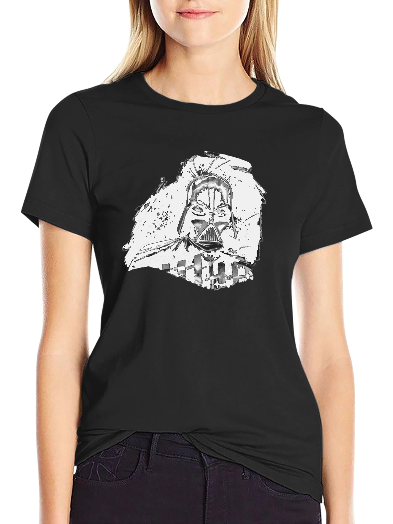 Darth Vader Graphic Tee - Black