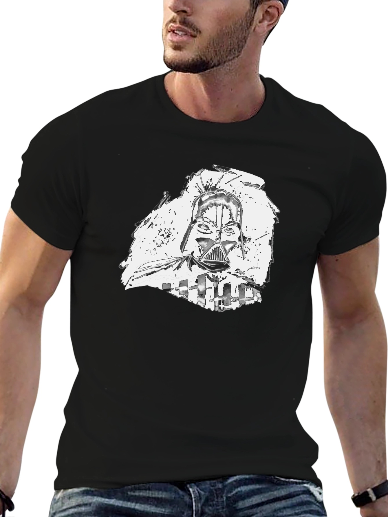 Darth Vader Graphic Tee - Black