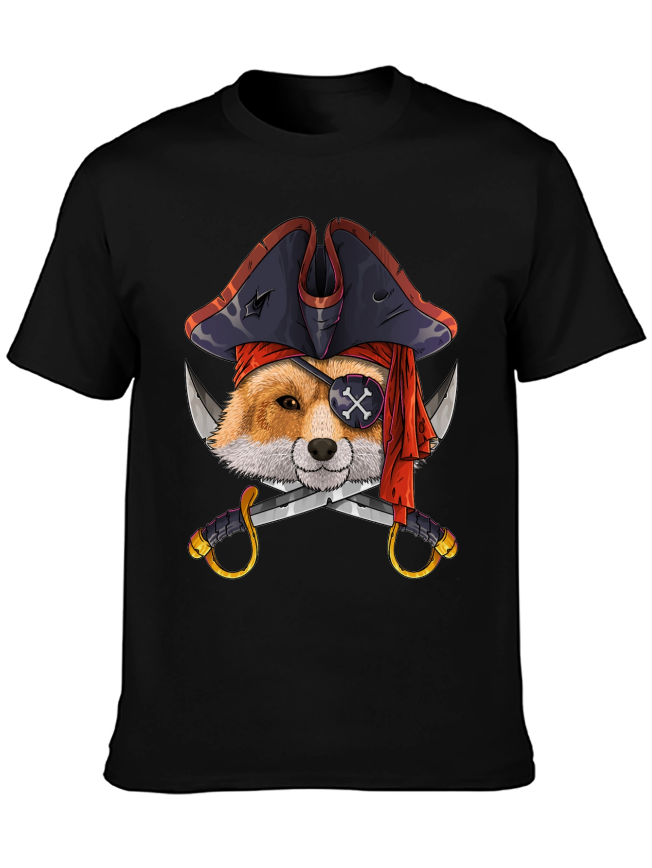 Pirate Fox Graphic Tee