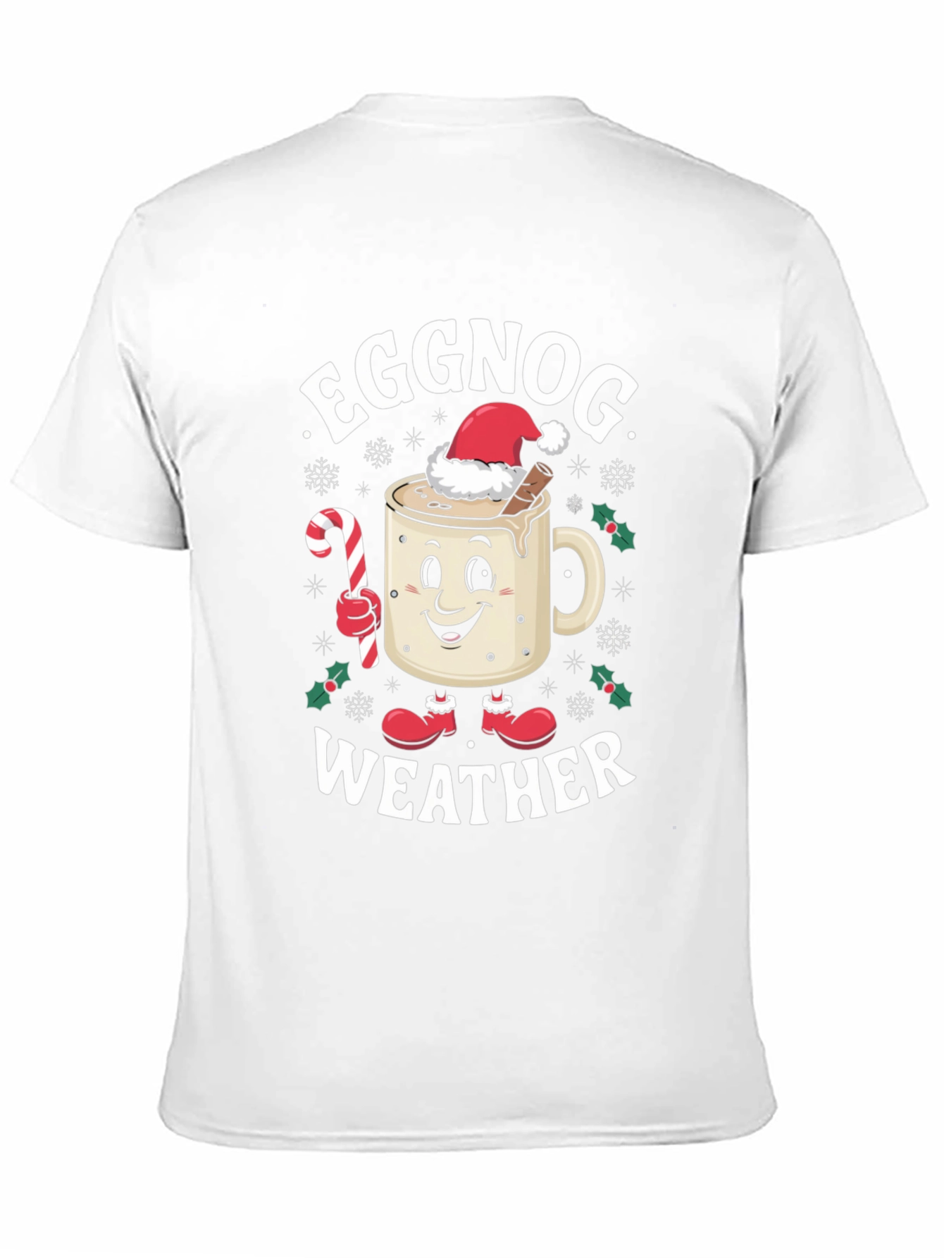 Eggnog Weather Holiday T-Shirt