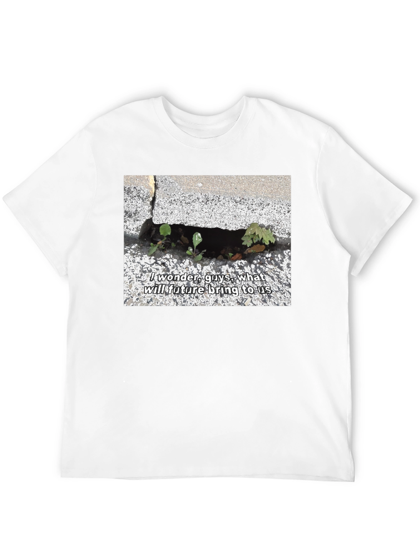 Nature-Inspired Graphic Tee - Future Design