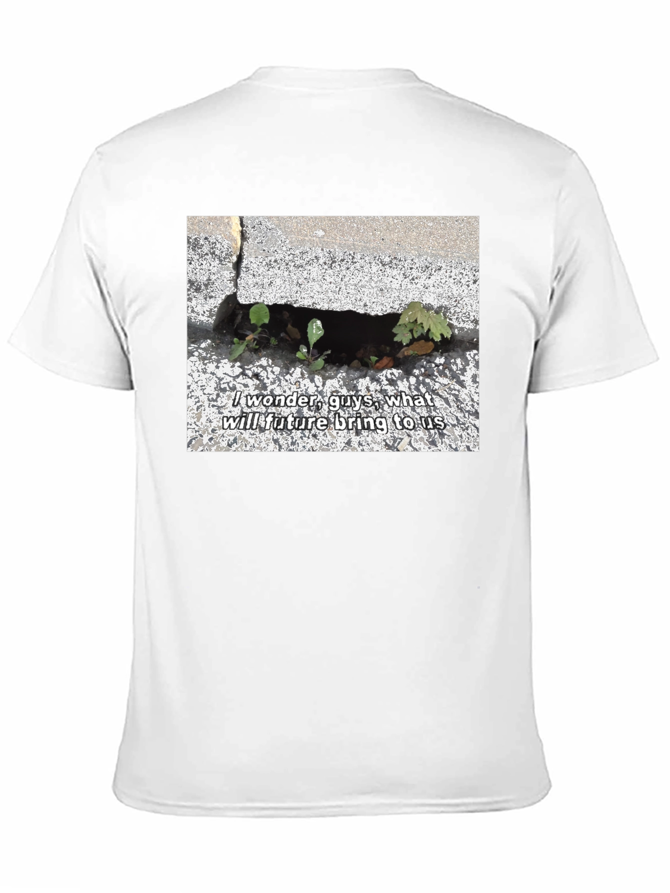 Nature-Inspired Graphic Tee - Future Design