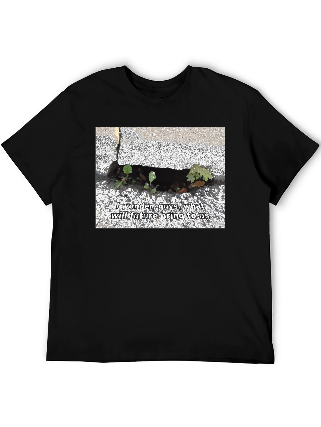 Nature-Inspired Graphic Tee - Future Design