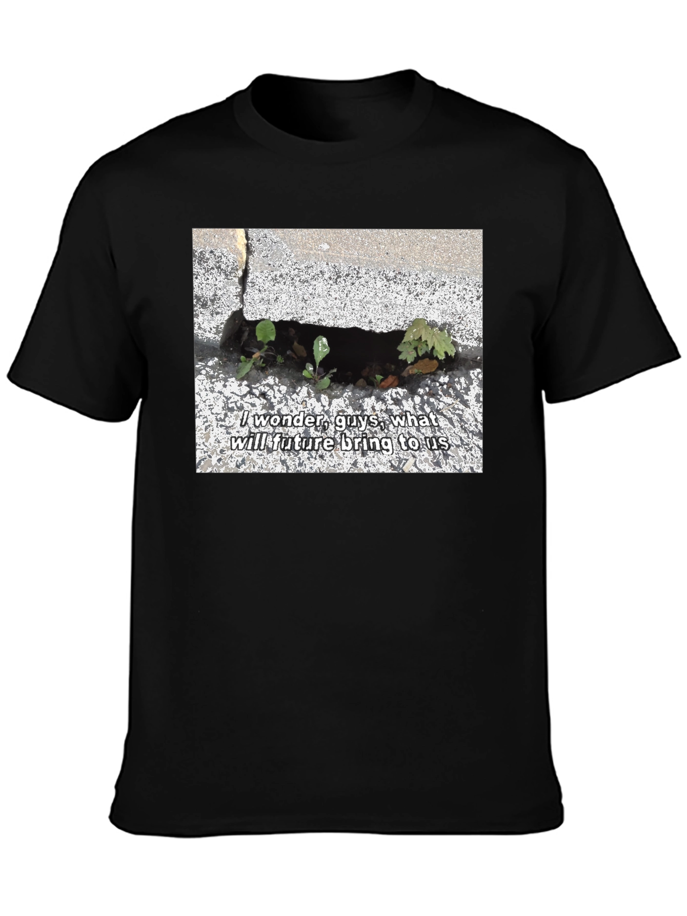Nature-Inspired Graphic Tee - Future Design