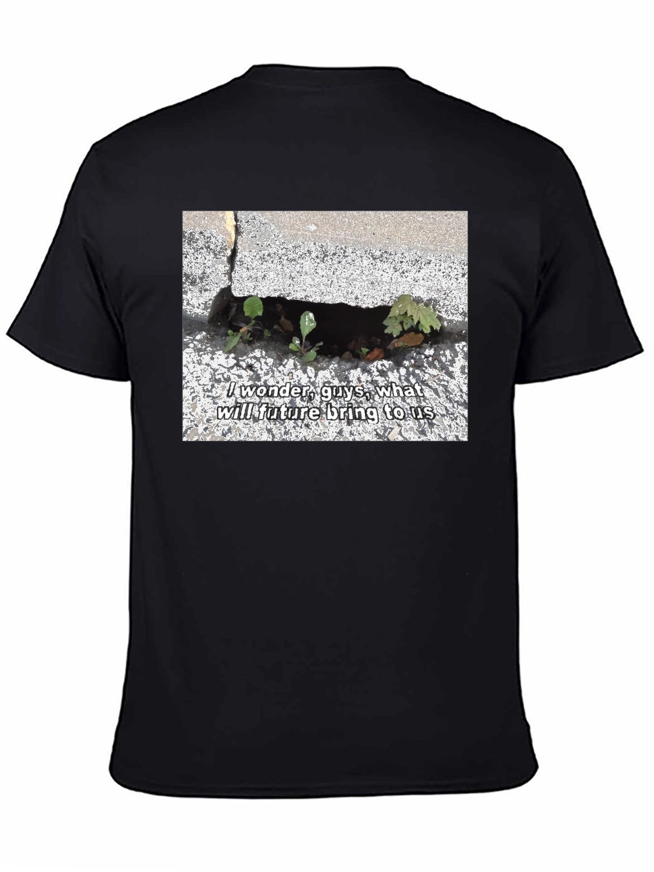 Nature-Inspired Graphic Tee - Future Design