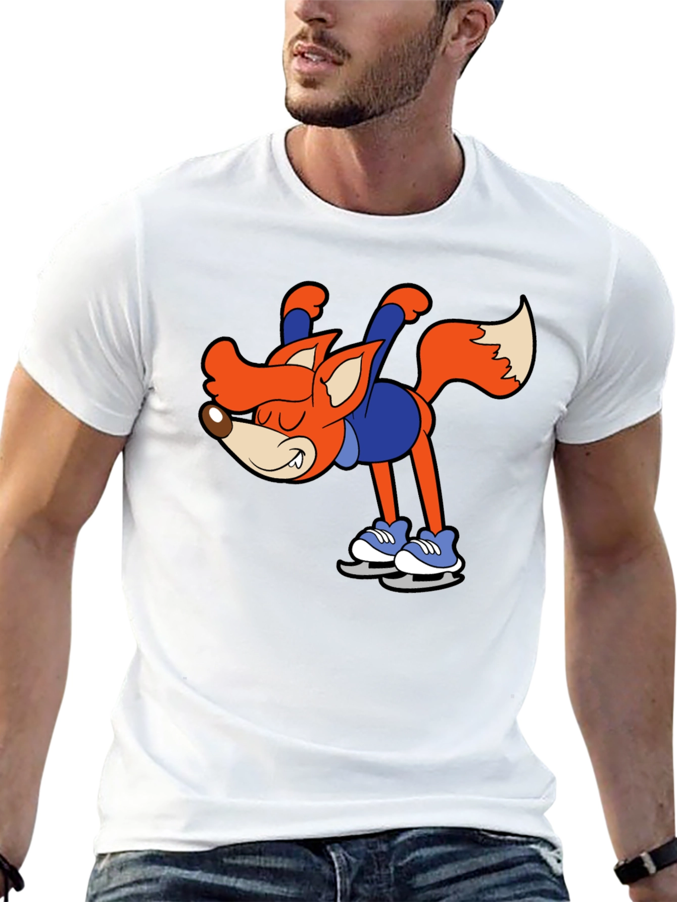 Fun Fox on Ice T-Shirt
