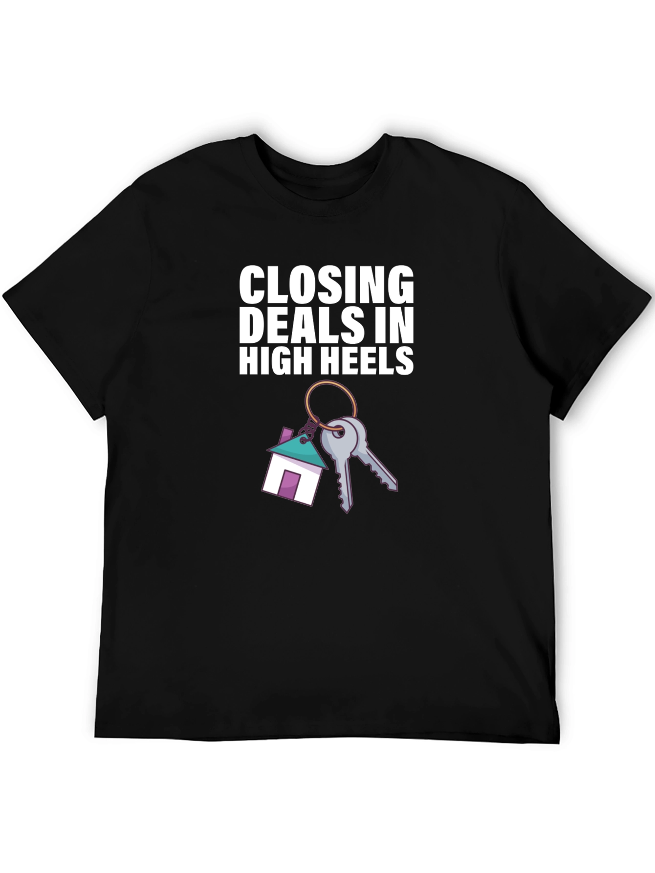 Closing Deals T-Shirt - High Heels Realtor Tee
