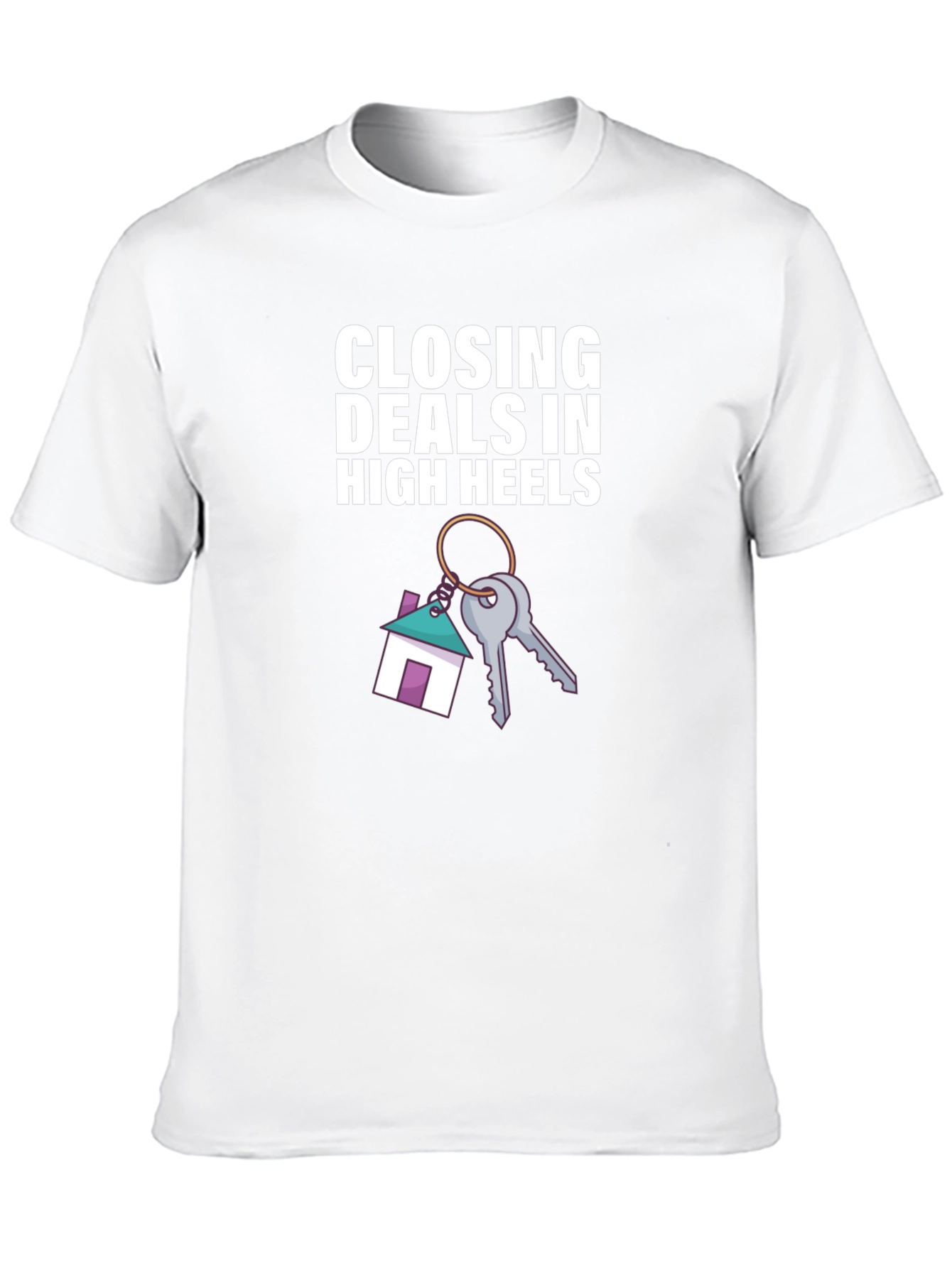 Closing Deals T-Shirt - High Heels Realtor Tee