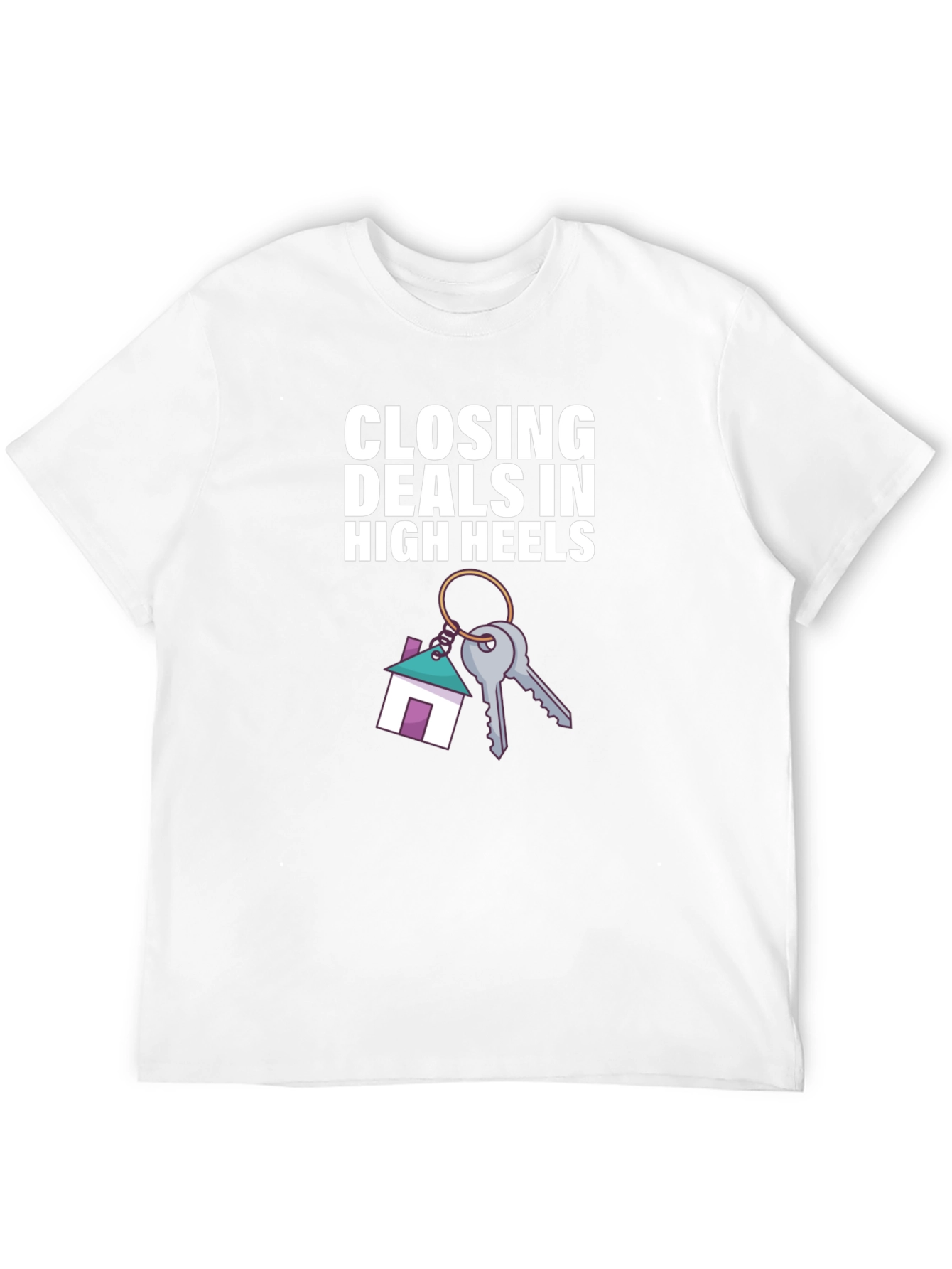 Closing Deals T-Shirt - High Heels Realtor Tee