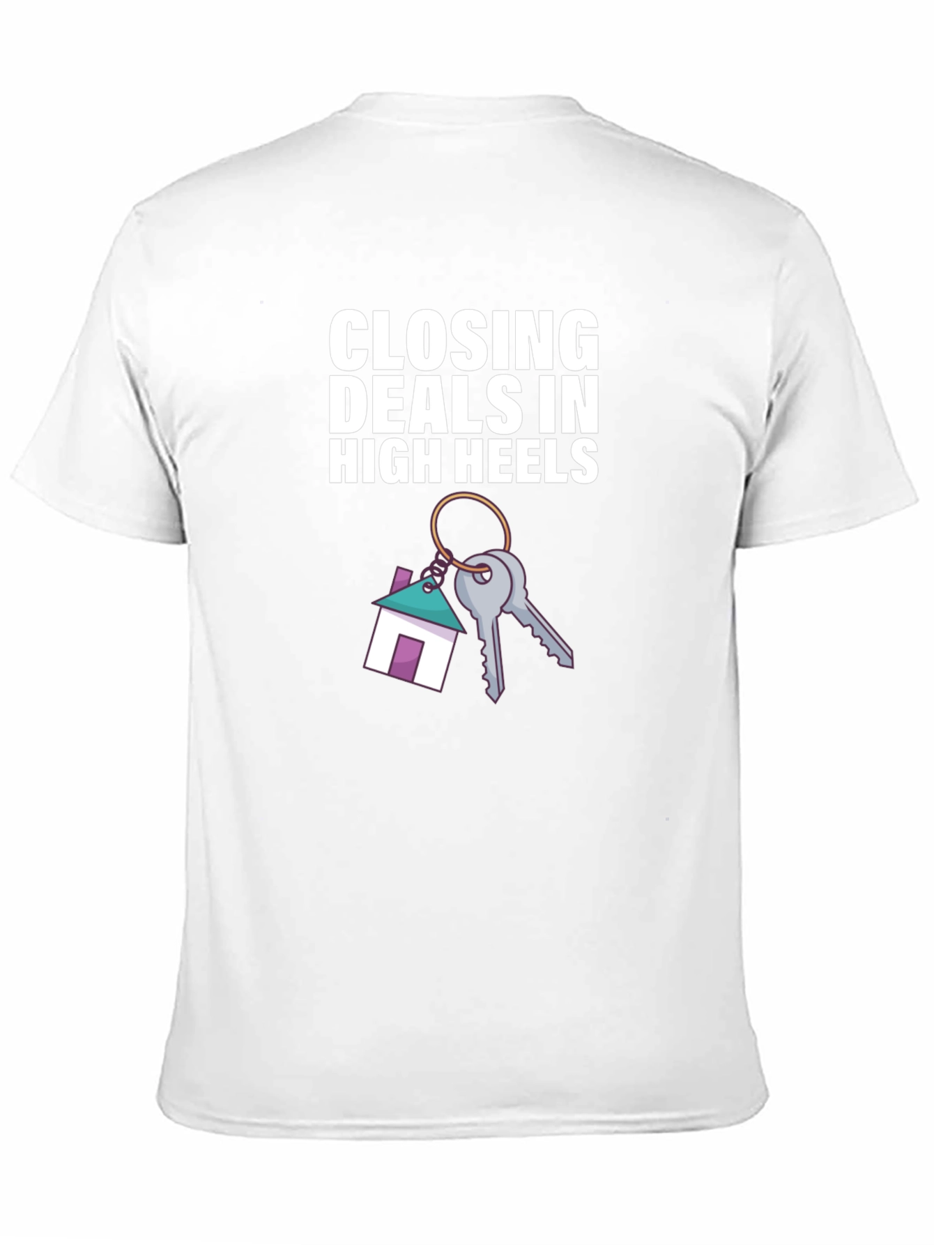 Closing Deals T-Shirt - High Heels Realtor Tee