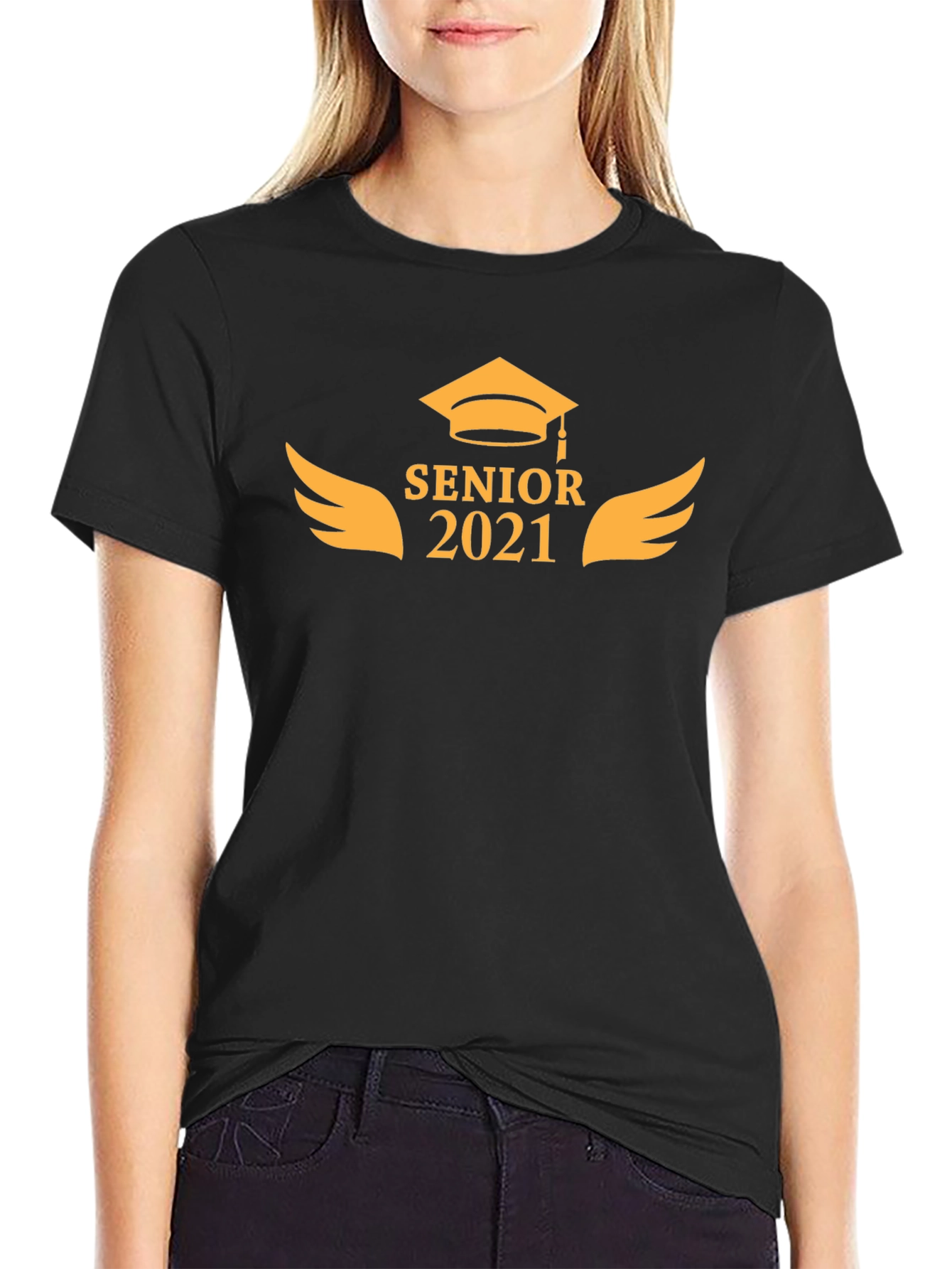 Senior 2021 T-Shirt - Graduation Gift Tee