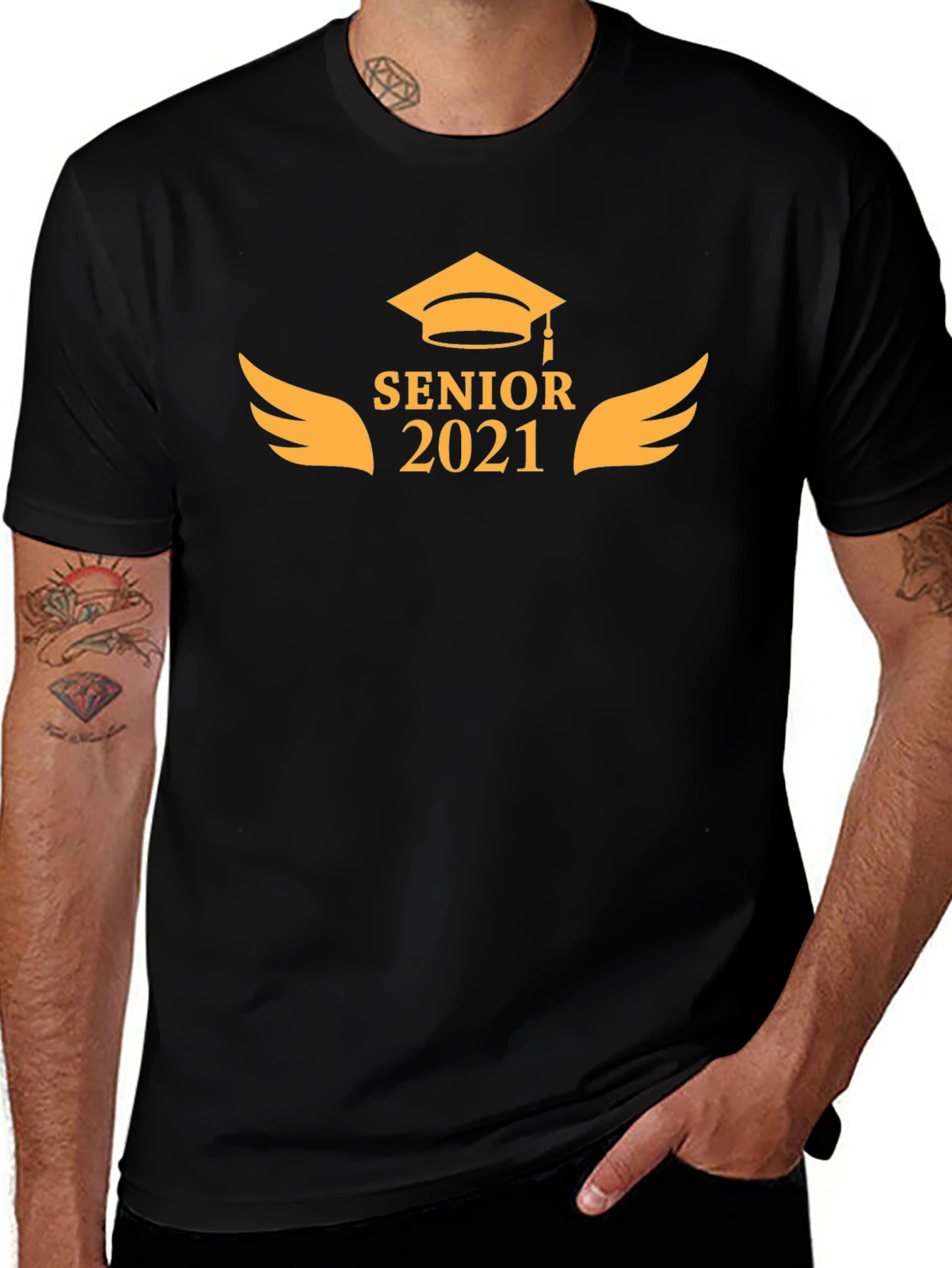 Senior 2021 T-Shirt - Graduation Gift Tee