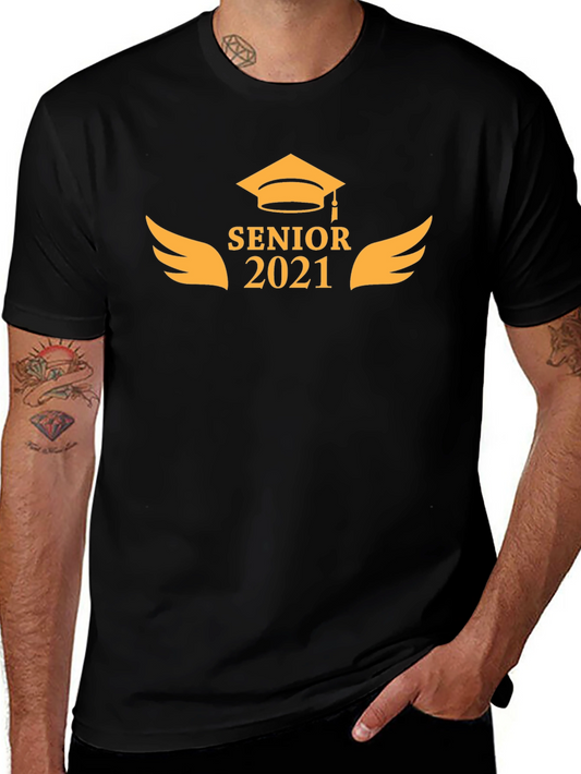 Senior 2021 T-Shirt - Graduation Gift Tee