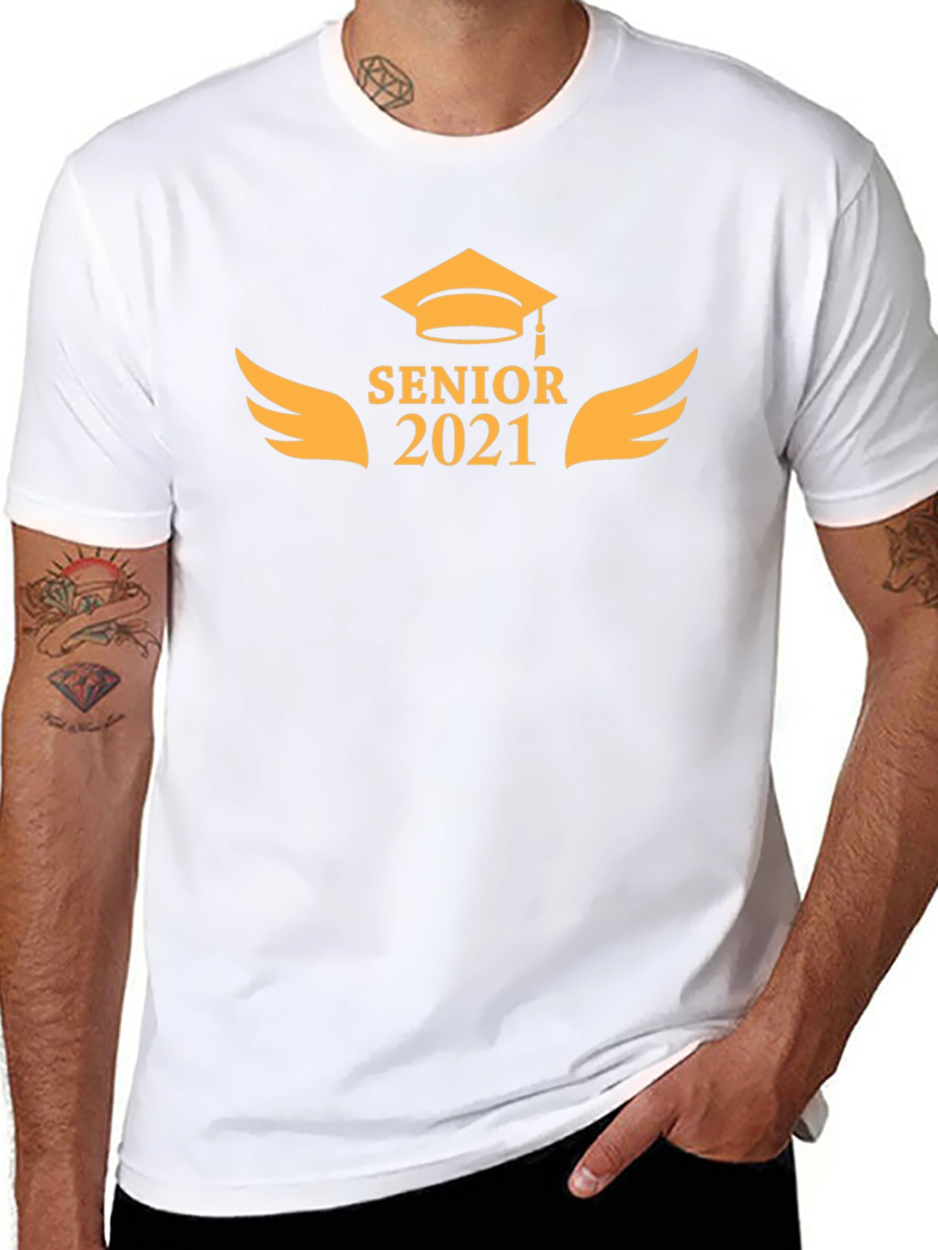 Senior 2021 T-Shirt - Graduation Gift Tee