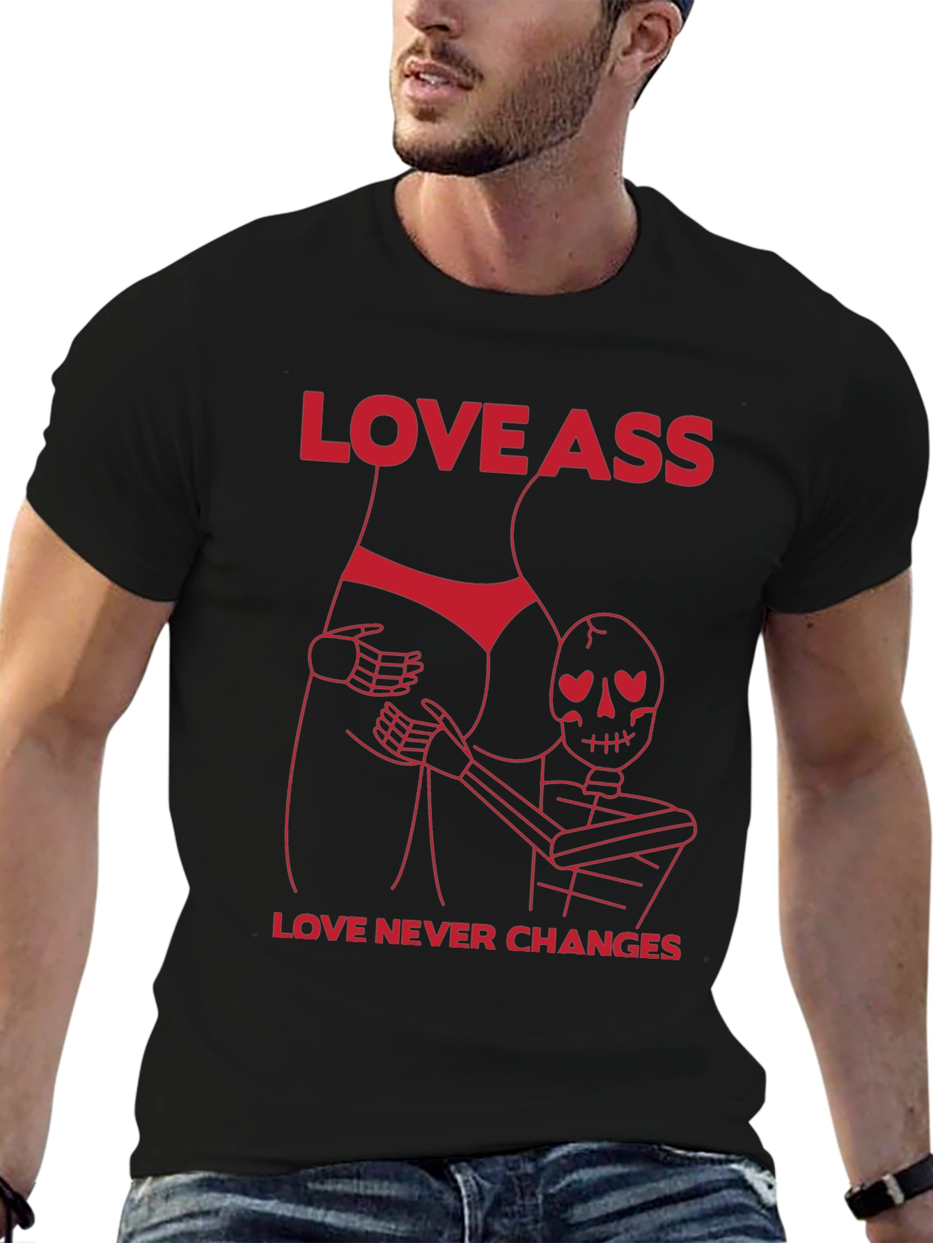Love Ass Funny T-Shirt