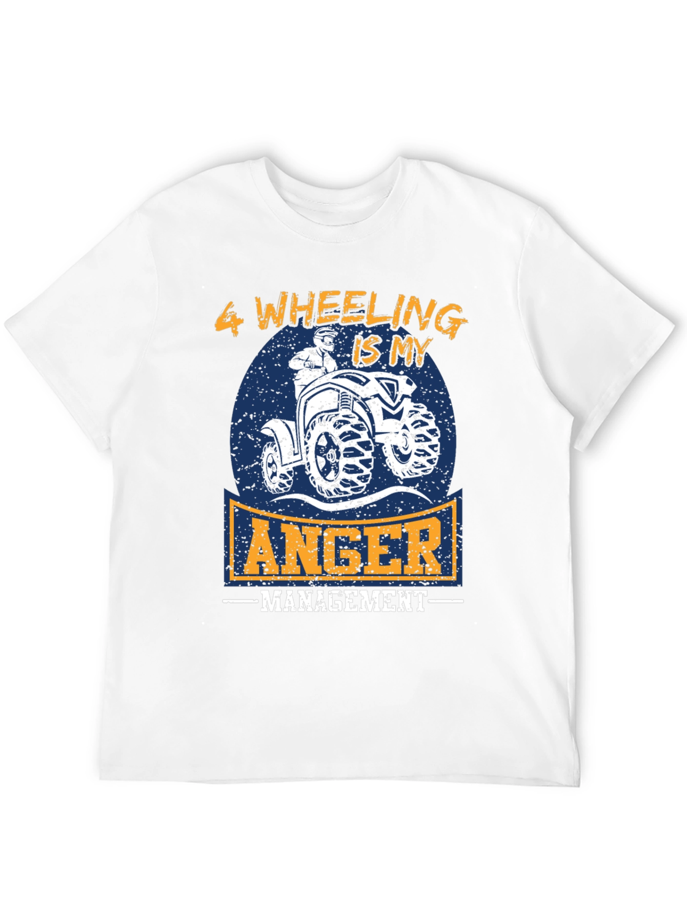 4 Wheeling Anger Management Graphic T-Shirt