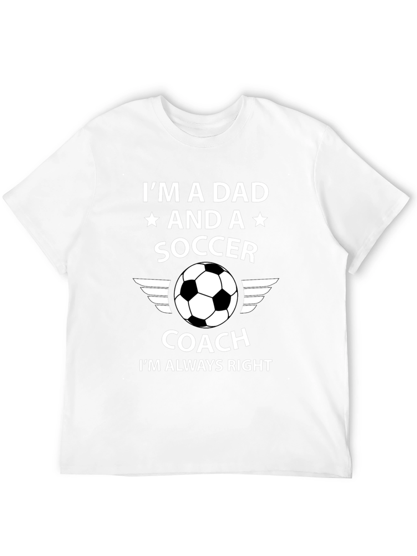 Im a Dad Soccer Coach T-Shirt