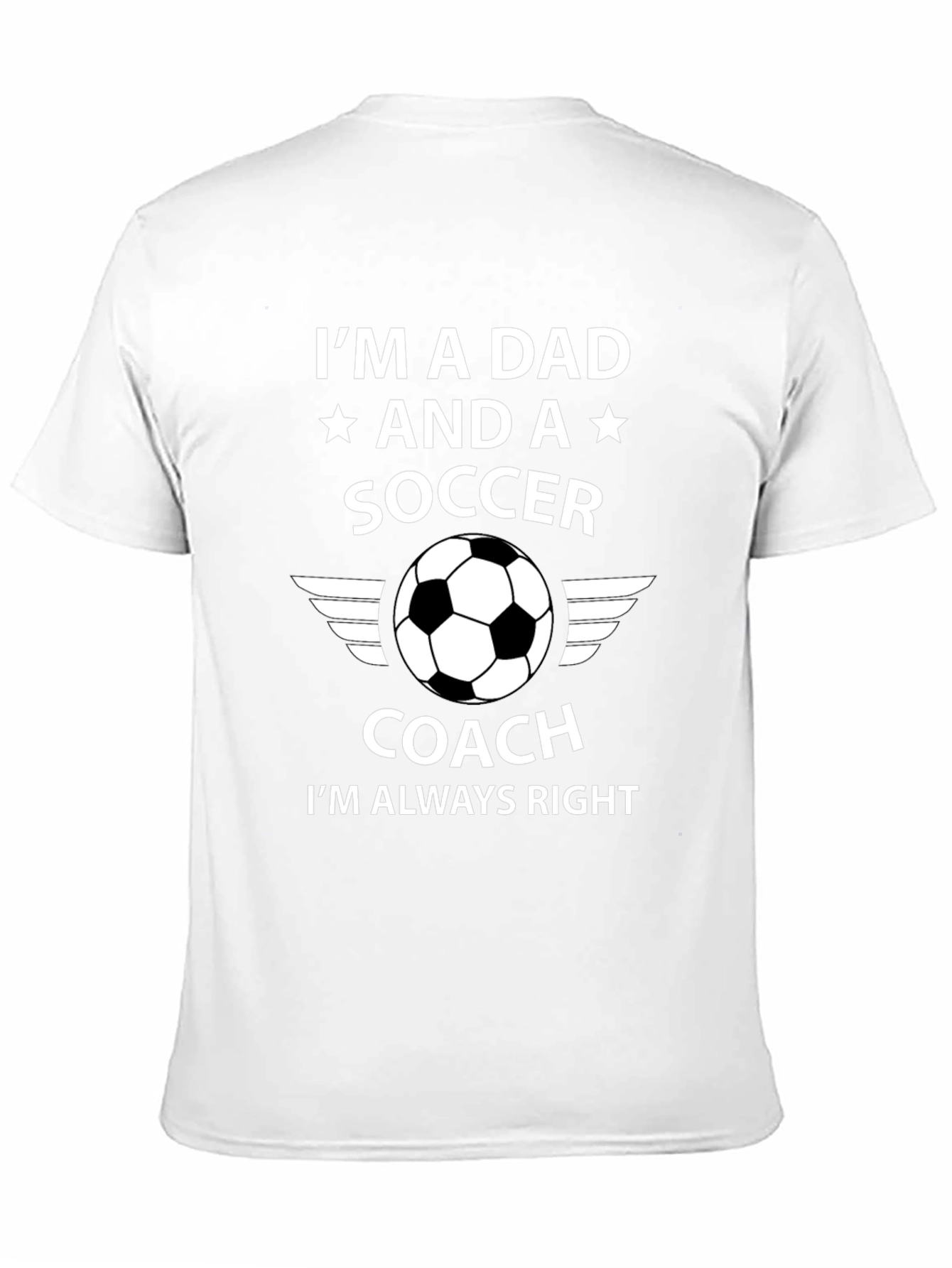 Im a Dad Soccer Coach T-Shirt