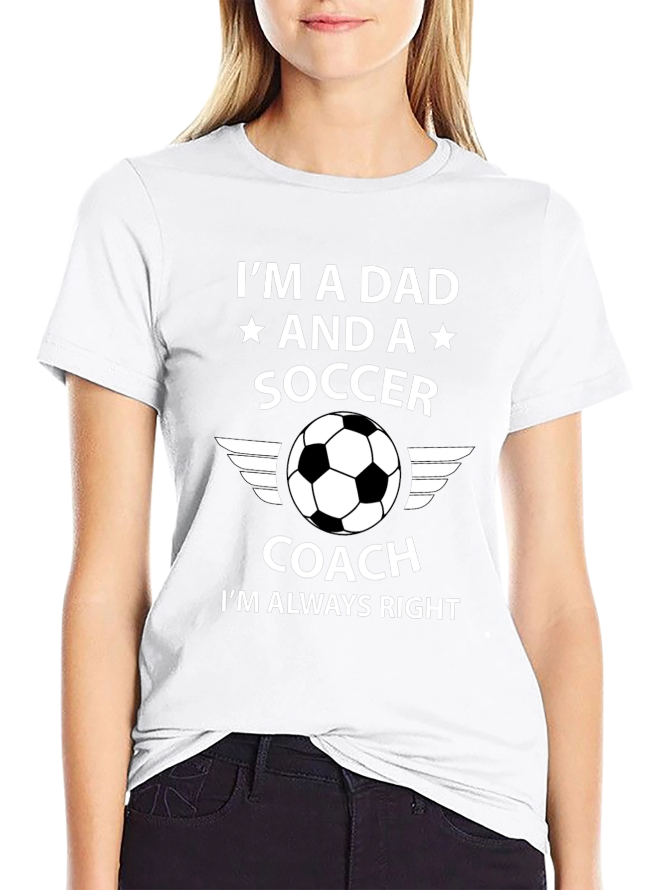 Im a Dad Soccer Coach T-Shirt