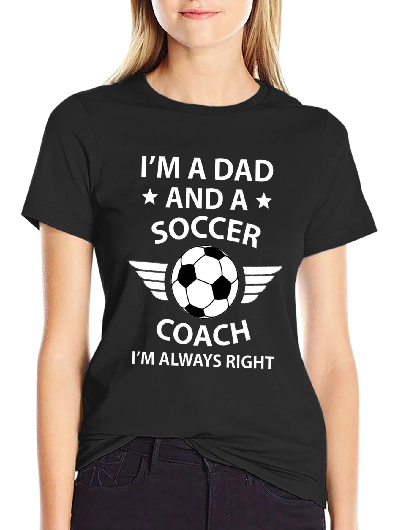 Im a Dad Soccer Coach T-Shirt