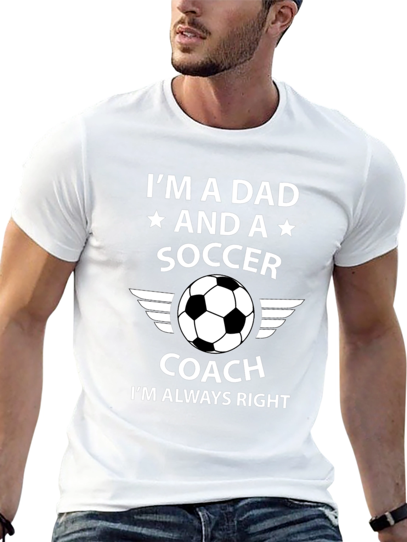 Im a Dad Soccer Coach T-Shirt