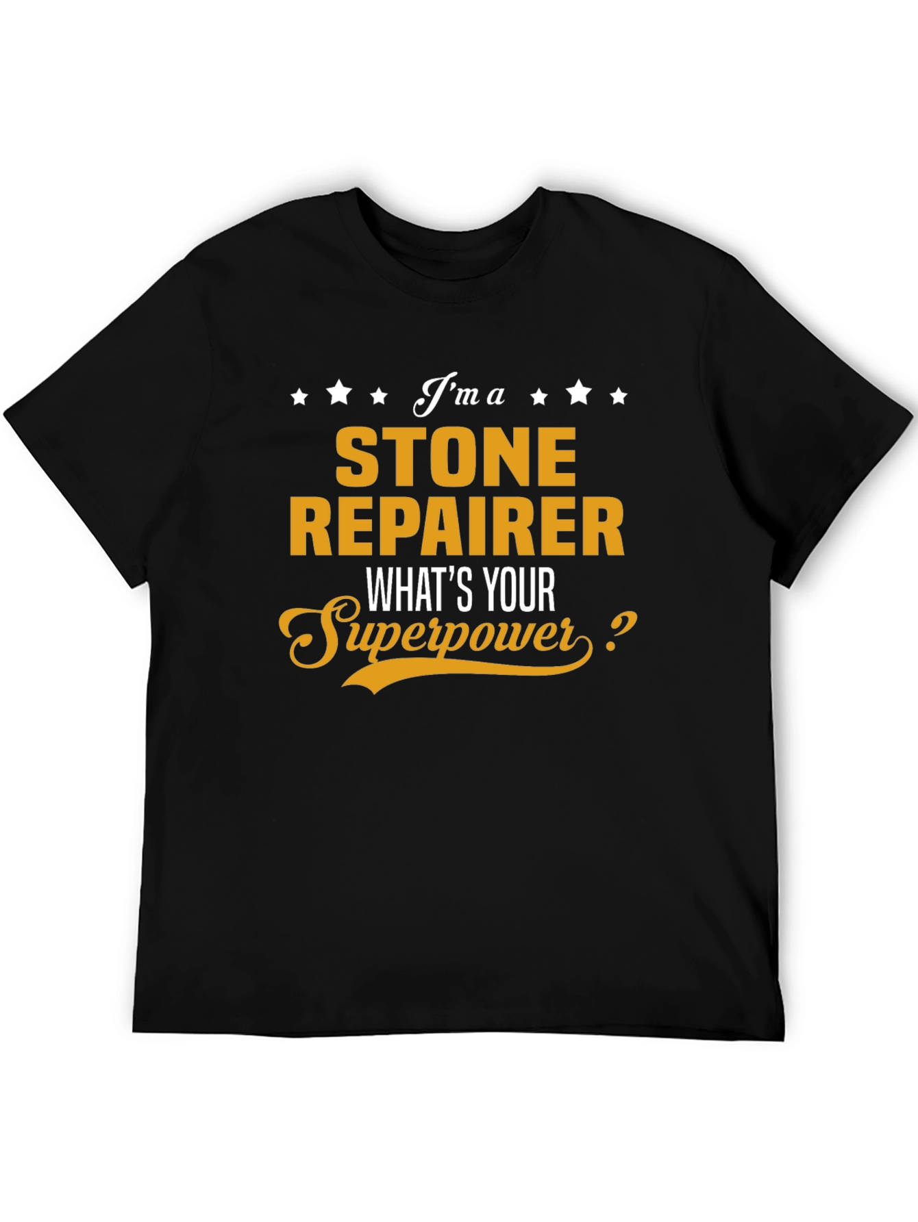 Stone Repairer Superpower Graphic T-Shirt
