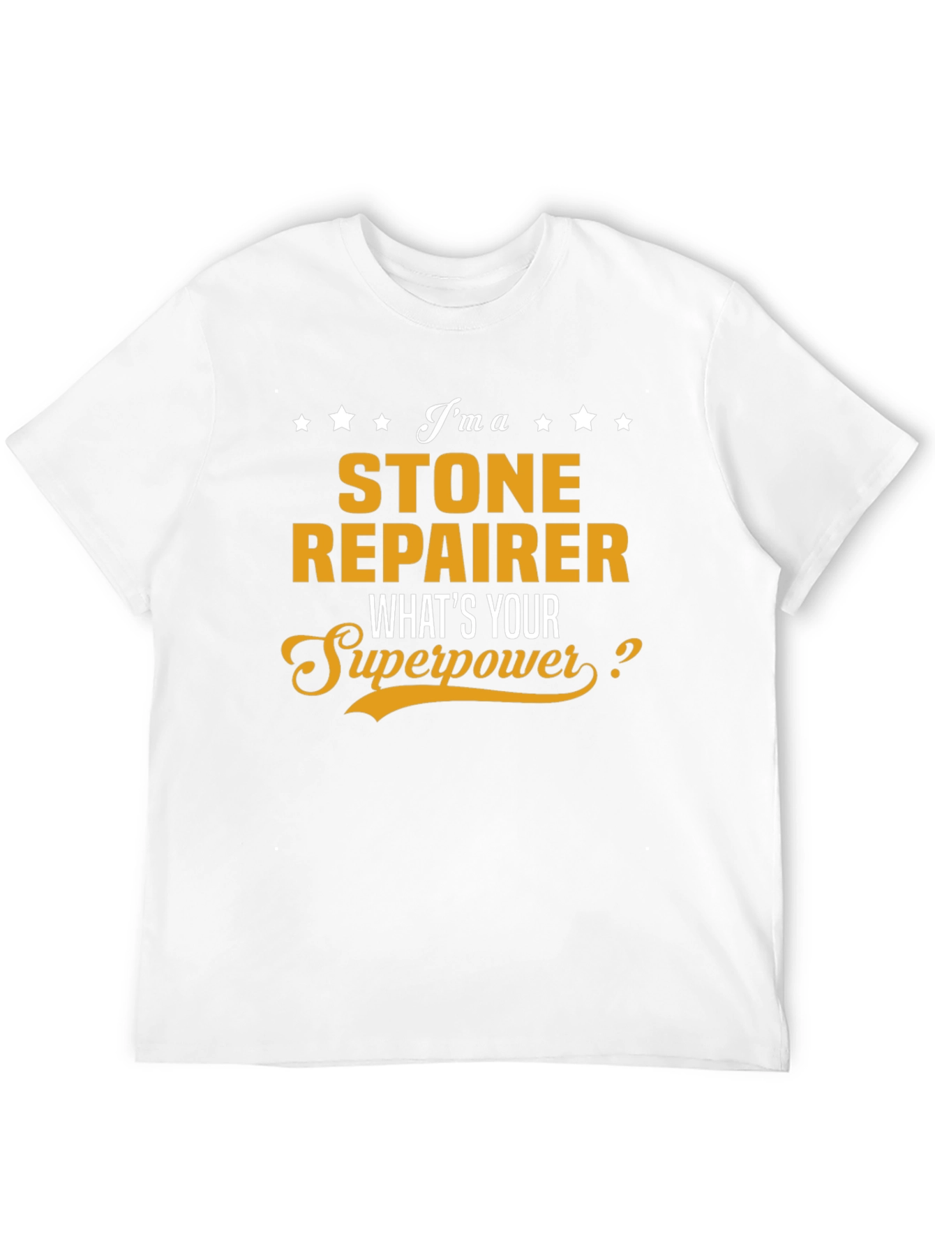 Stone Repairer Superpower Graphic T-Shirt