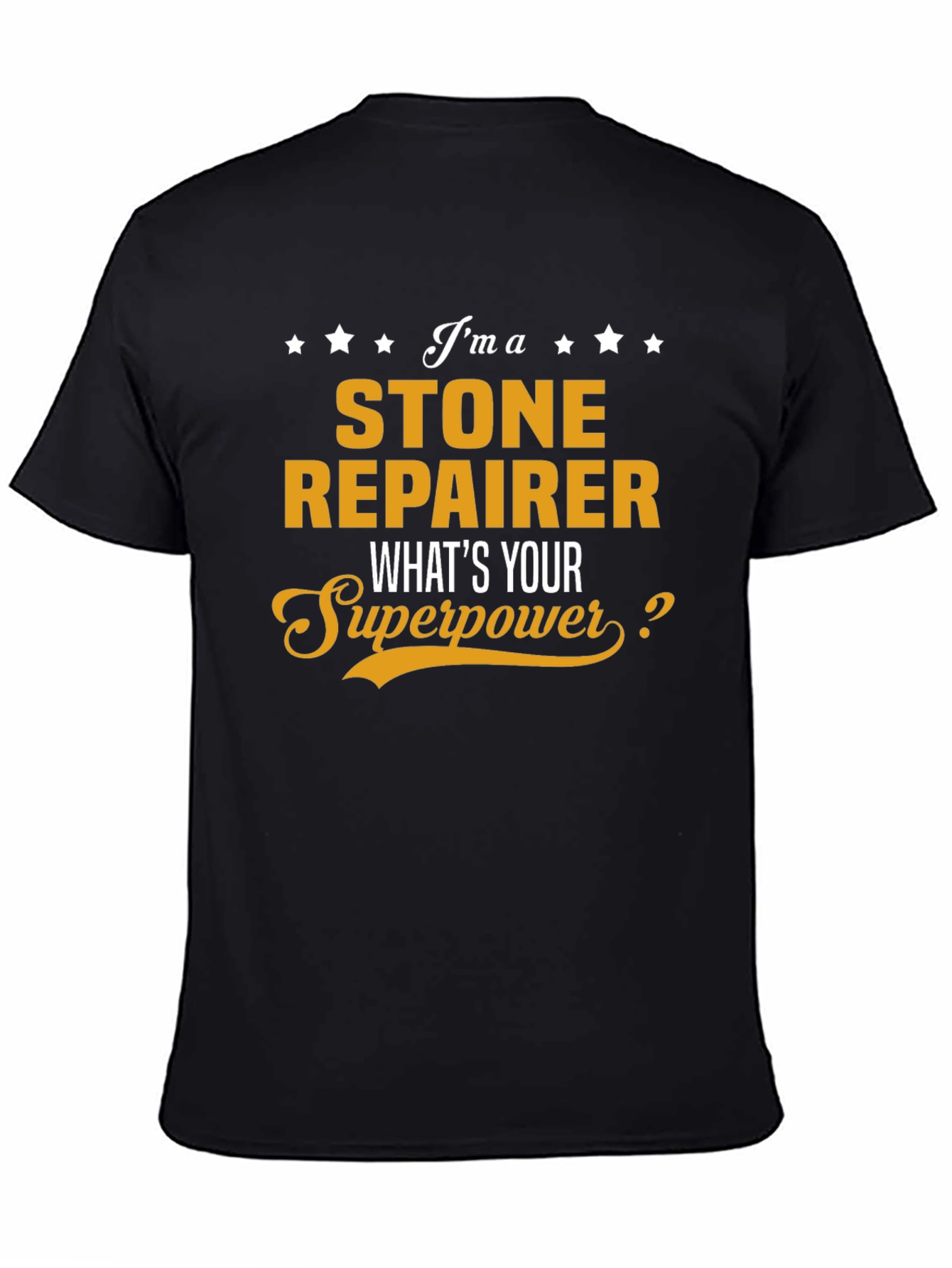 Stone Repairer Superpower Graphic T-Shirt