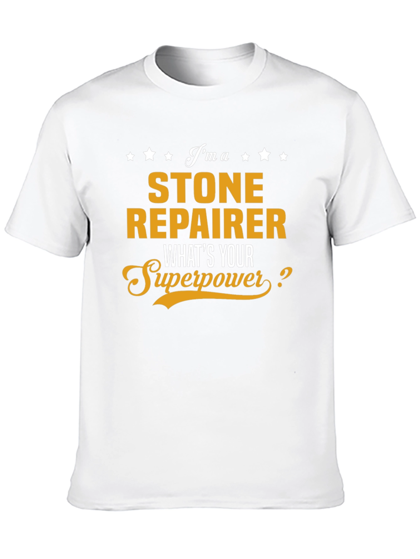 Stone Repairer Superpower Graphic T-Shirt