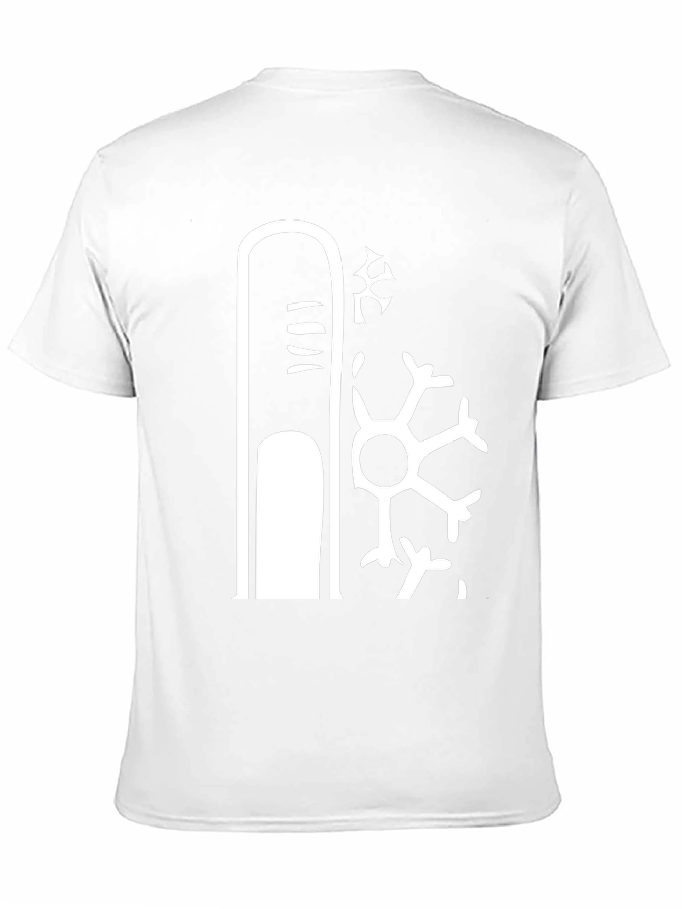 Cool Finger Snowflake Graphic Tee
