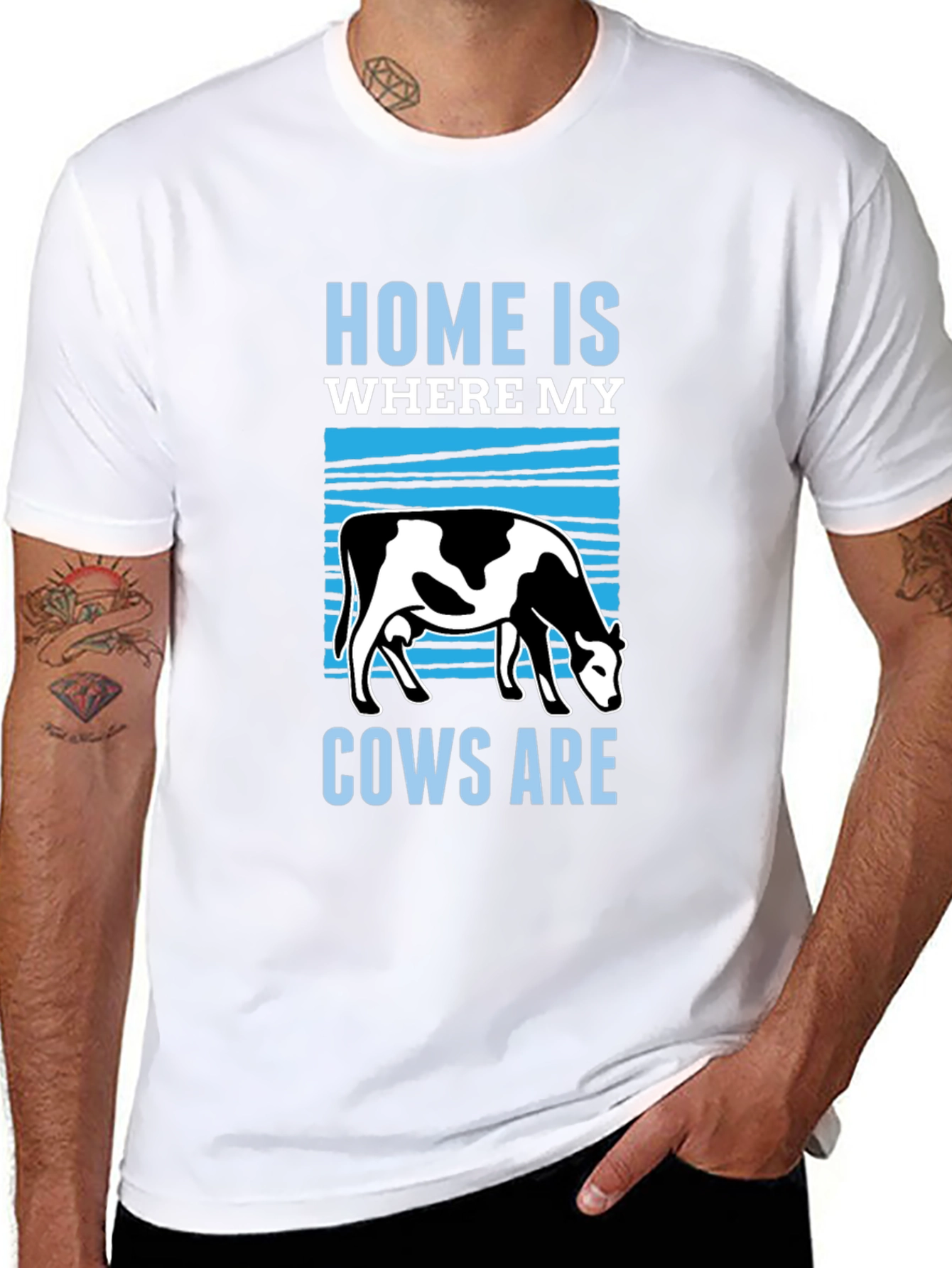 Home is Where My Cows Are T-Shirt