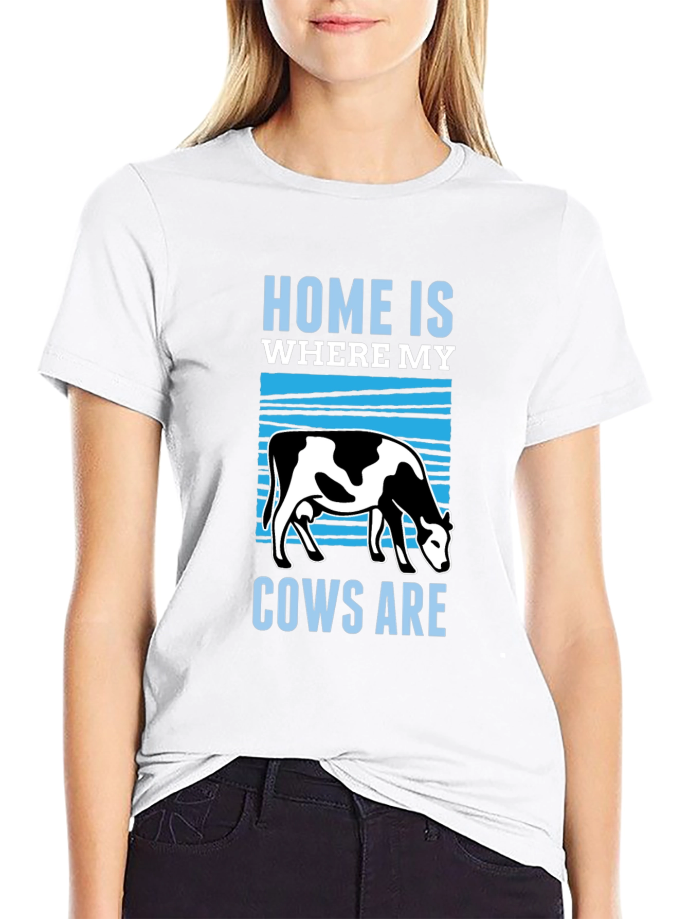 Home is Where My Cows Are T-Shirt