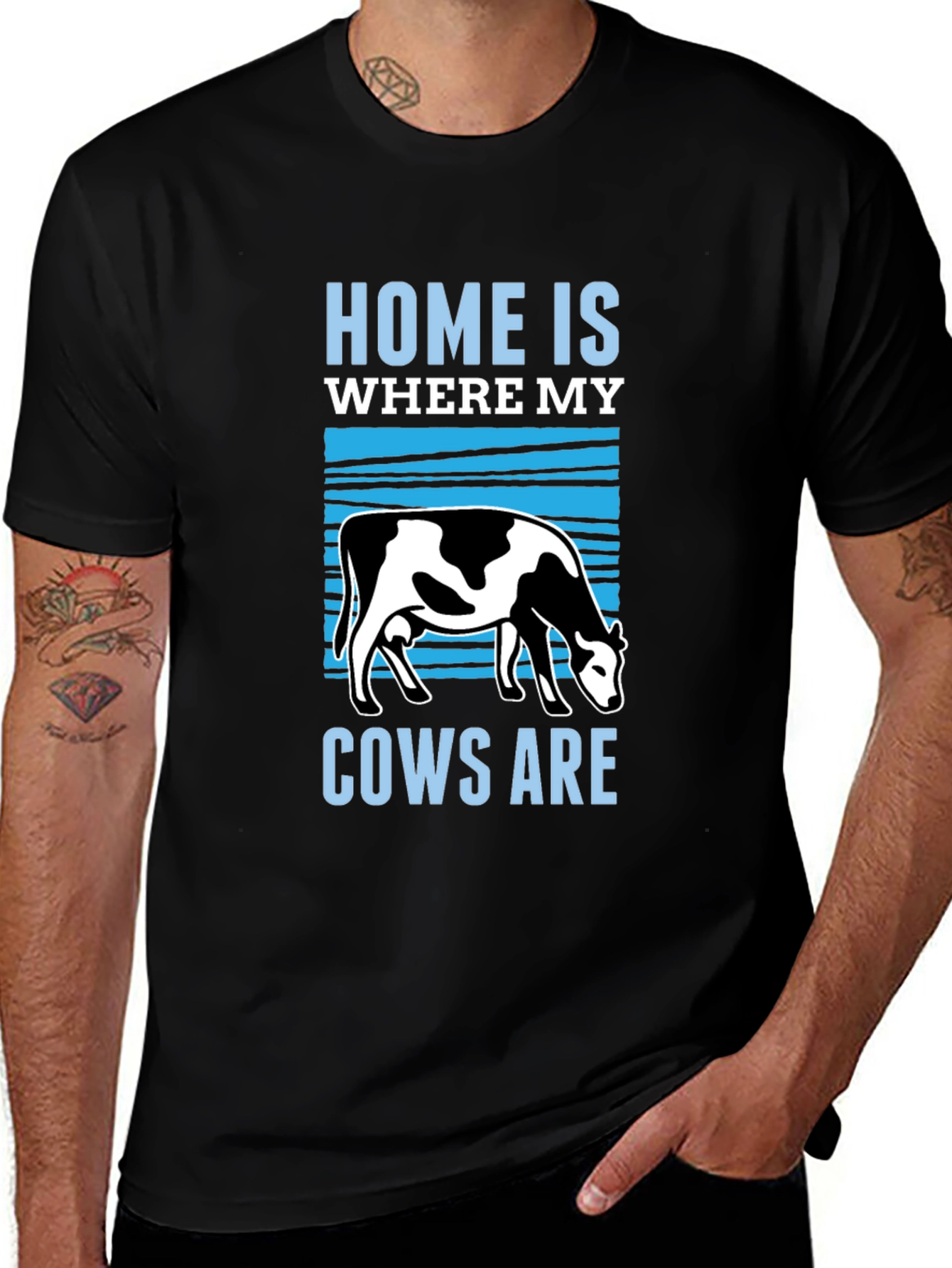 Home is Where My Cows Are T-Shirt
