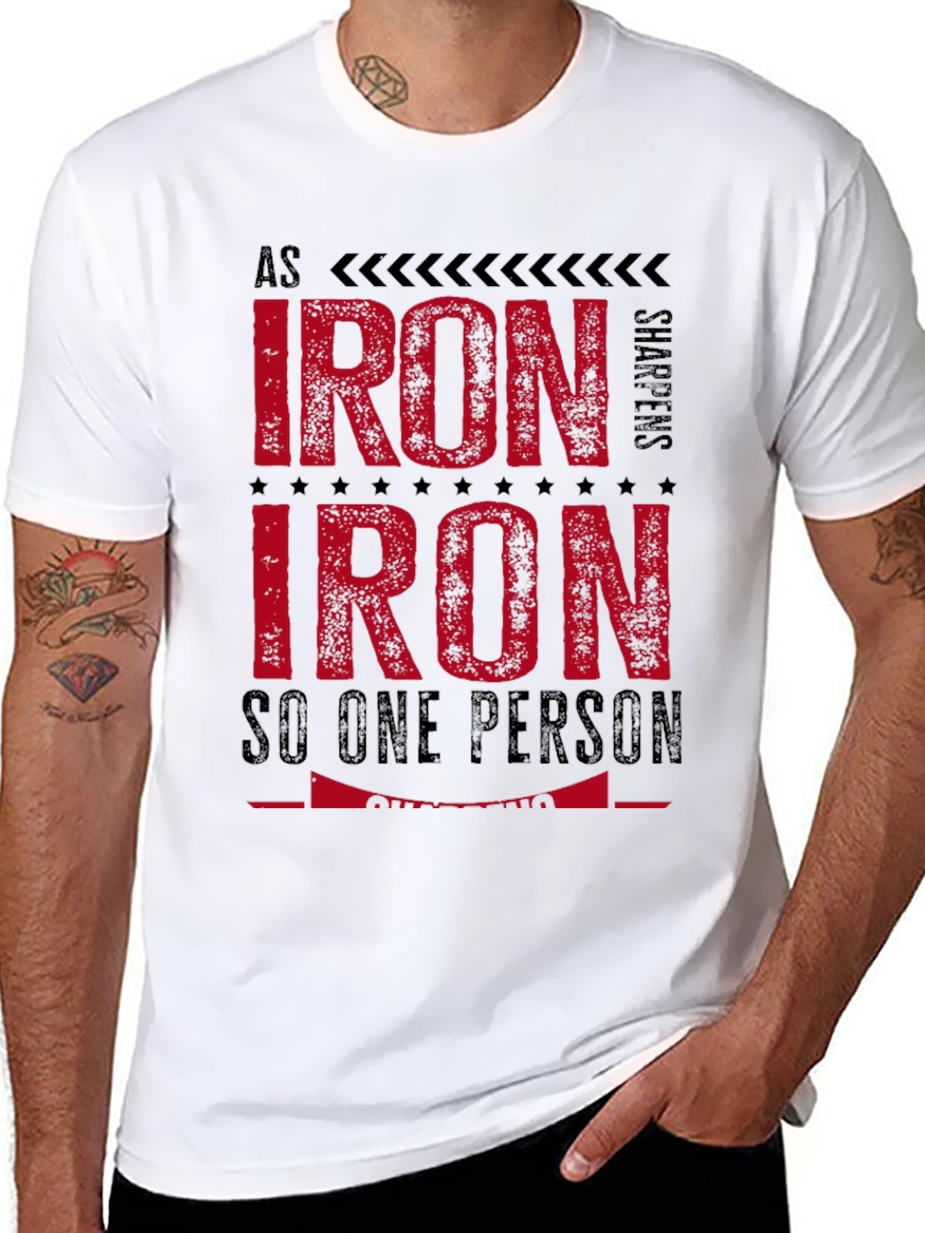 Iron Sharpens Iron Graphic T-Shirt