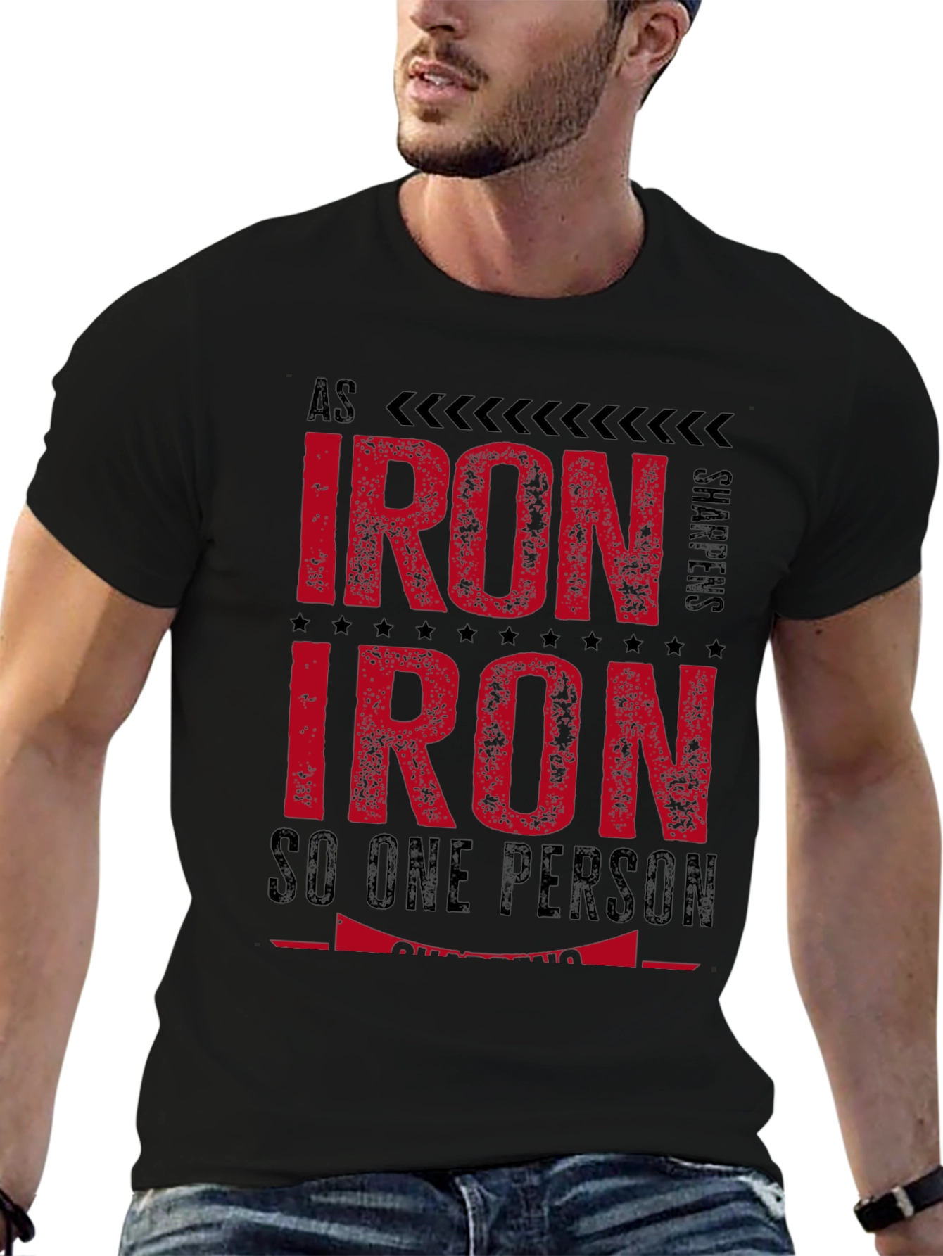Iron Sharpens Iron Graphic T-Shirt
