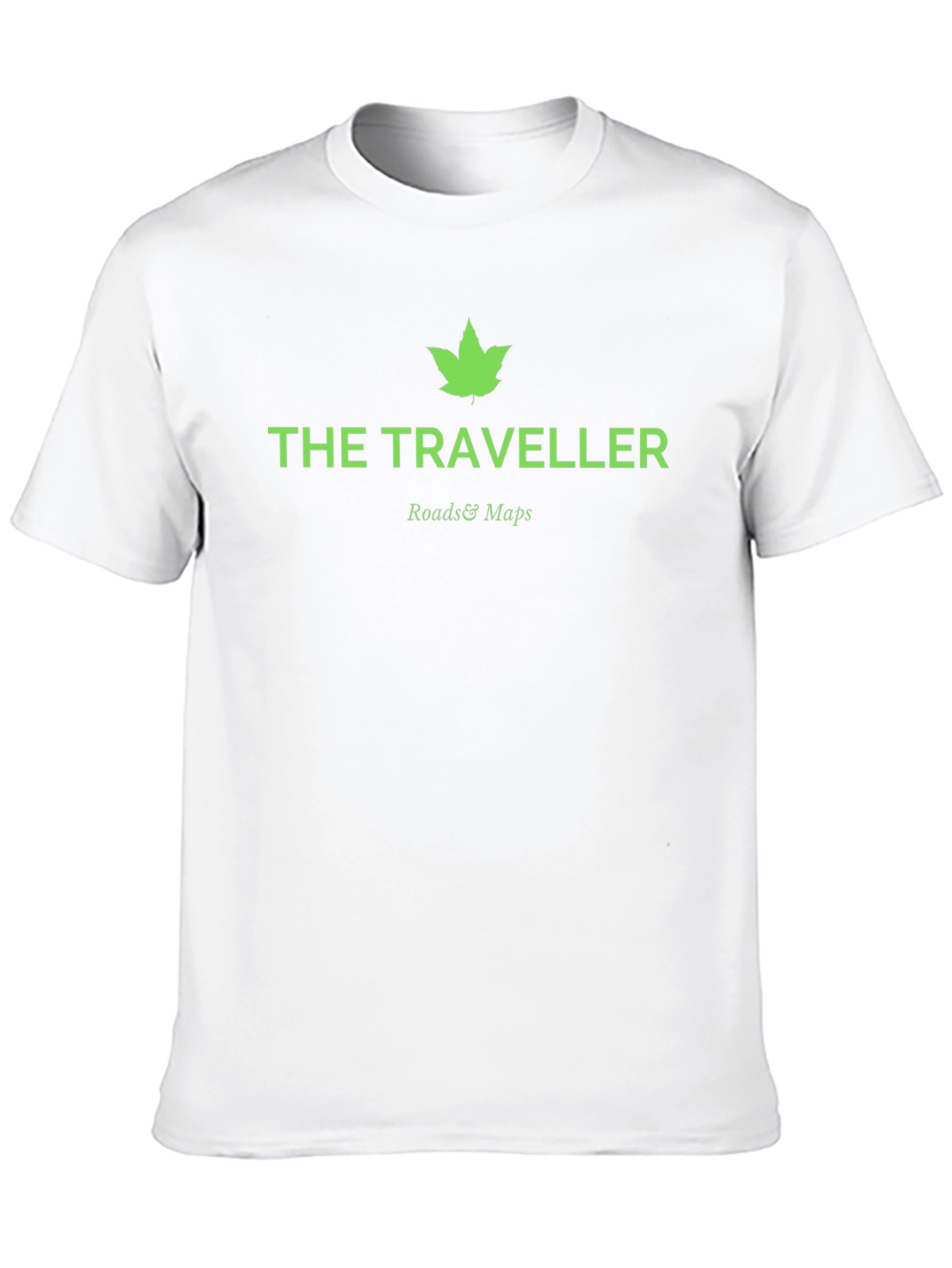 The Traveller T-Shirt - Roads & Maps Graphic Tee
