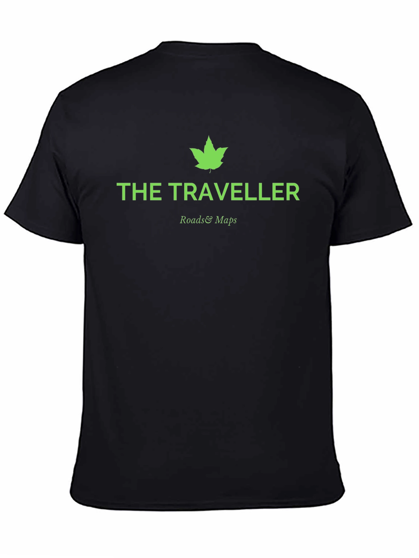 The Traveller T-Shirt - Roads & Maps Graphic Tee