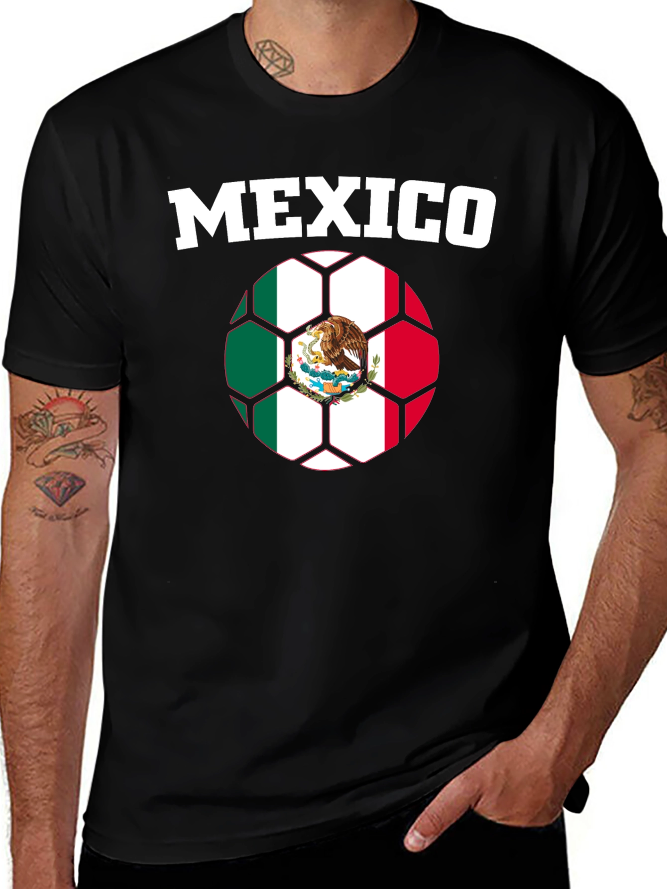 Mexico Soccer Ball T-Shirt