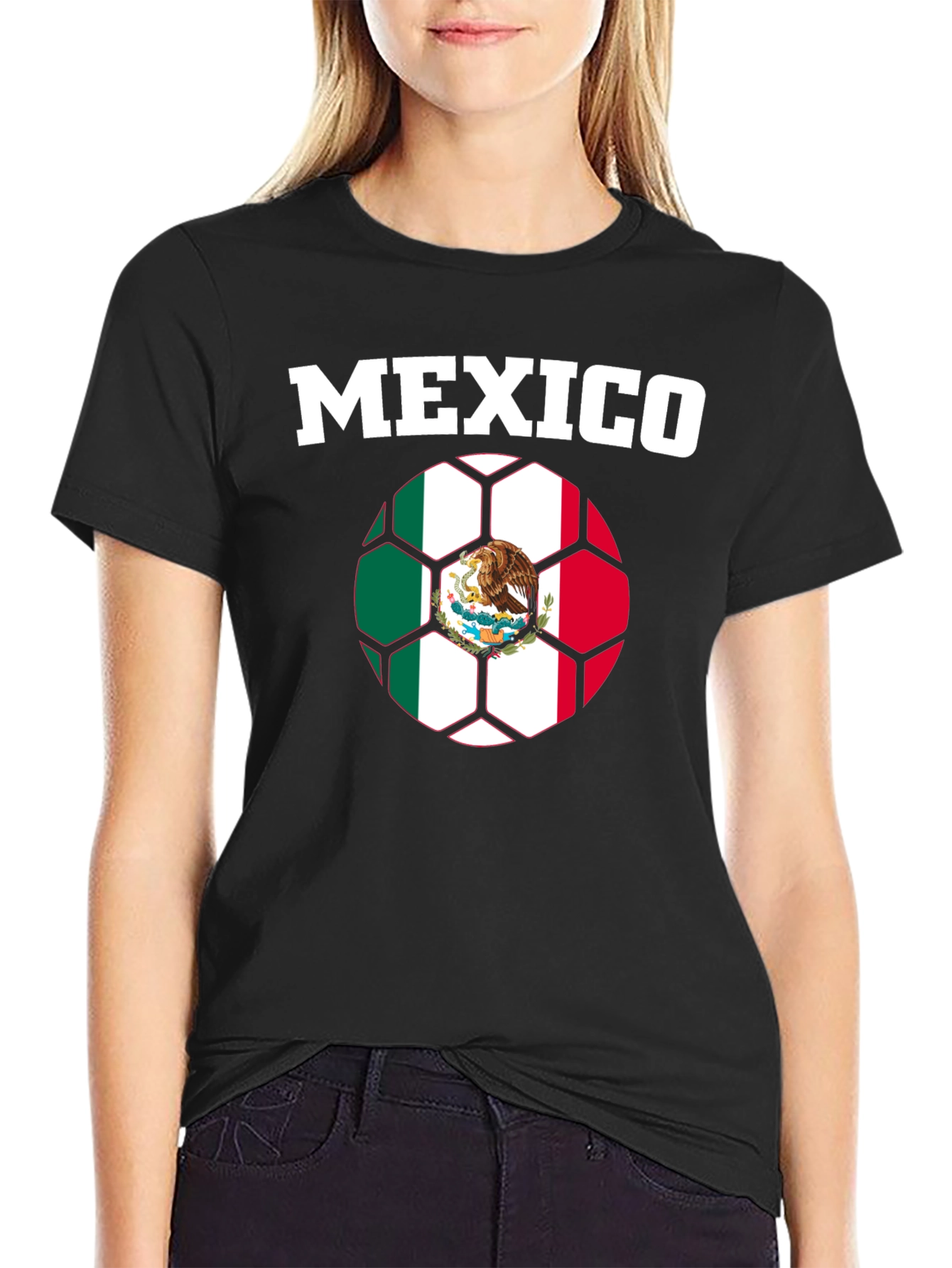 Mexico Soccer Ball T-Shirt