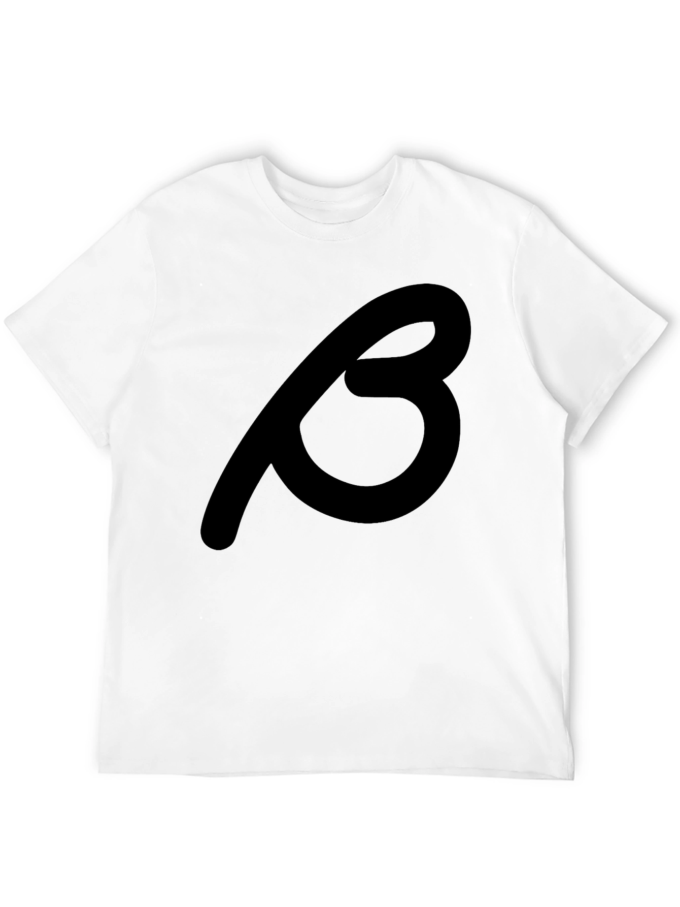 Black T-Shirt with Beta Symbol