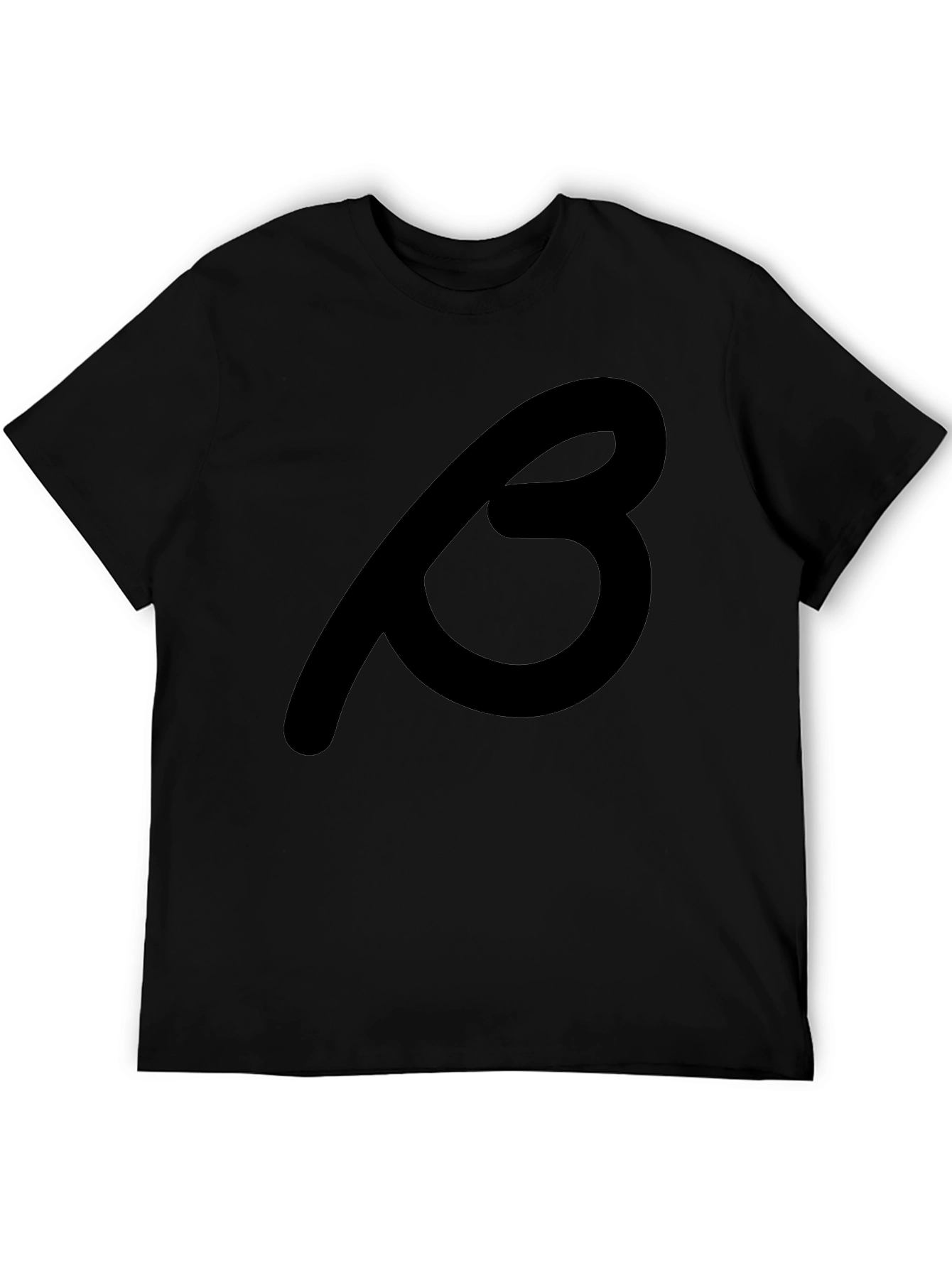 Black T-Shirt with Beta Symbol
