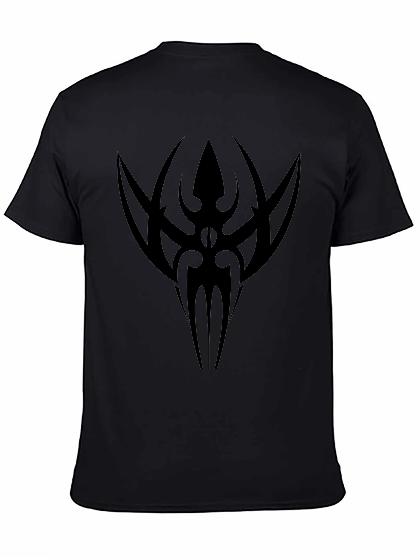 Tribal Graphic Black T-Shirt - Modern Style